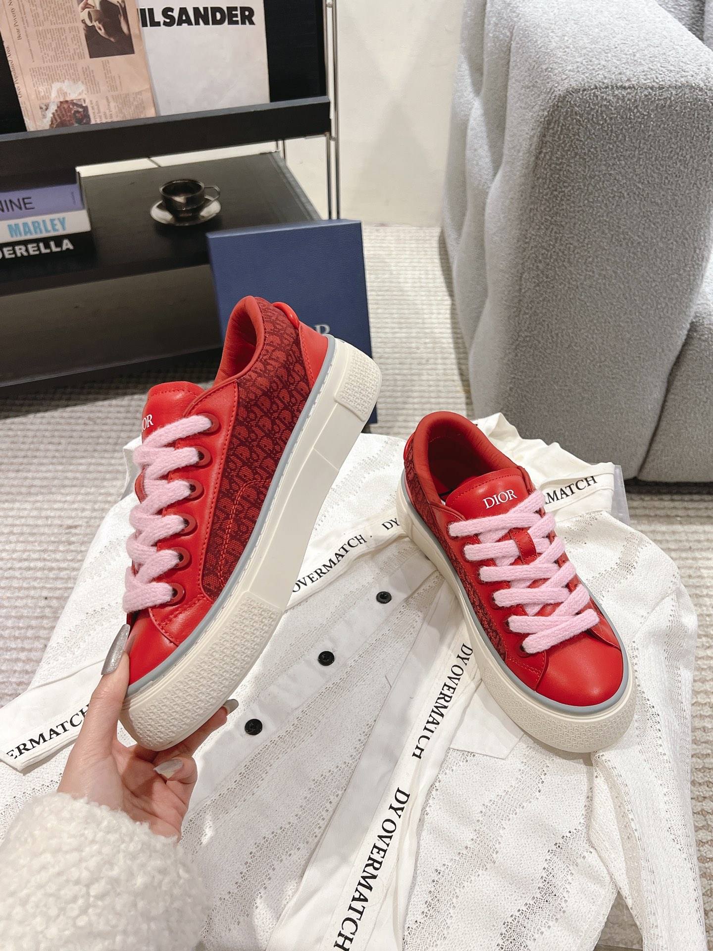 Dior Male Board Shoes Breathable M-l-s