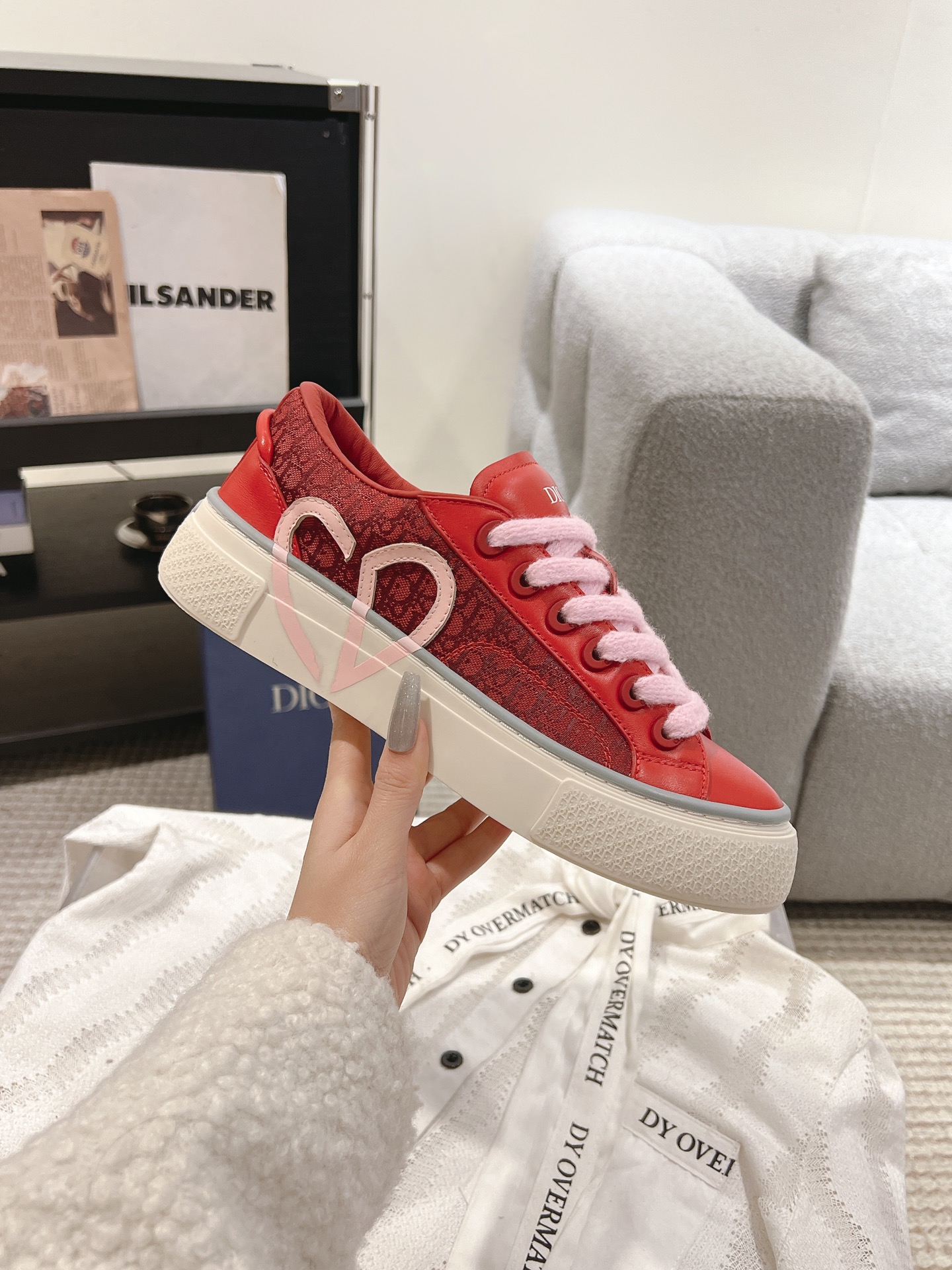 Dior Male Board Shoes Breathable M-l-s