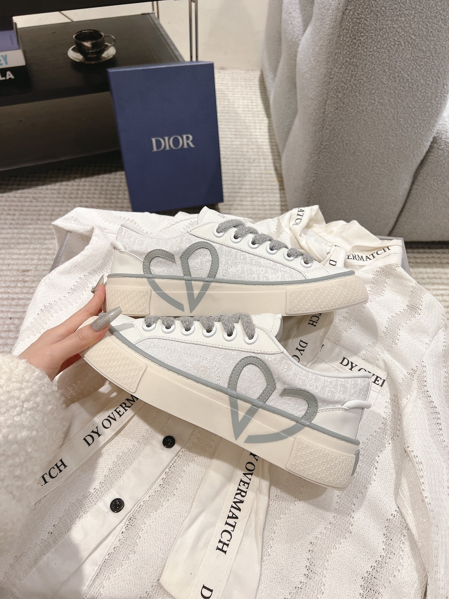 Dior Male Board Shoes Breathable M-l-s