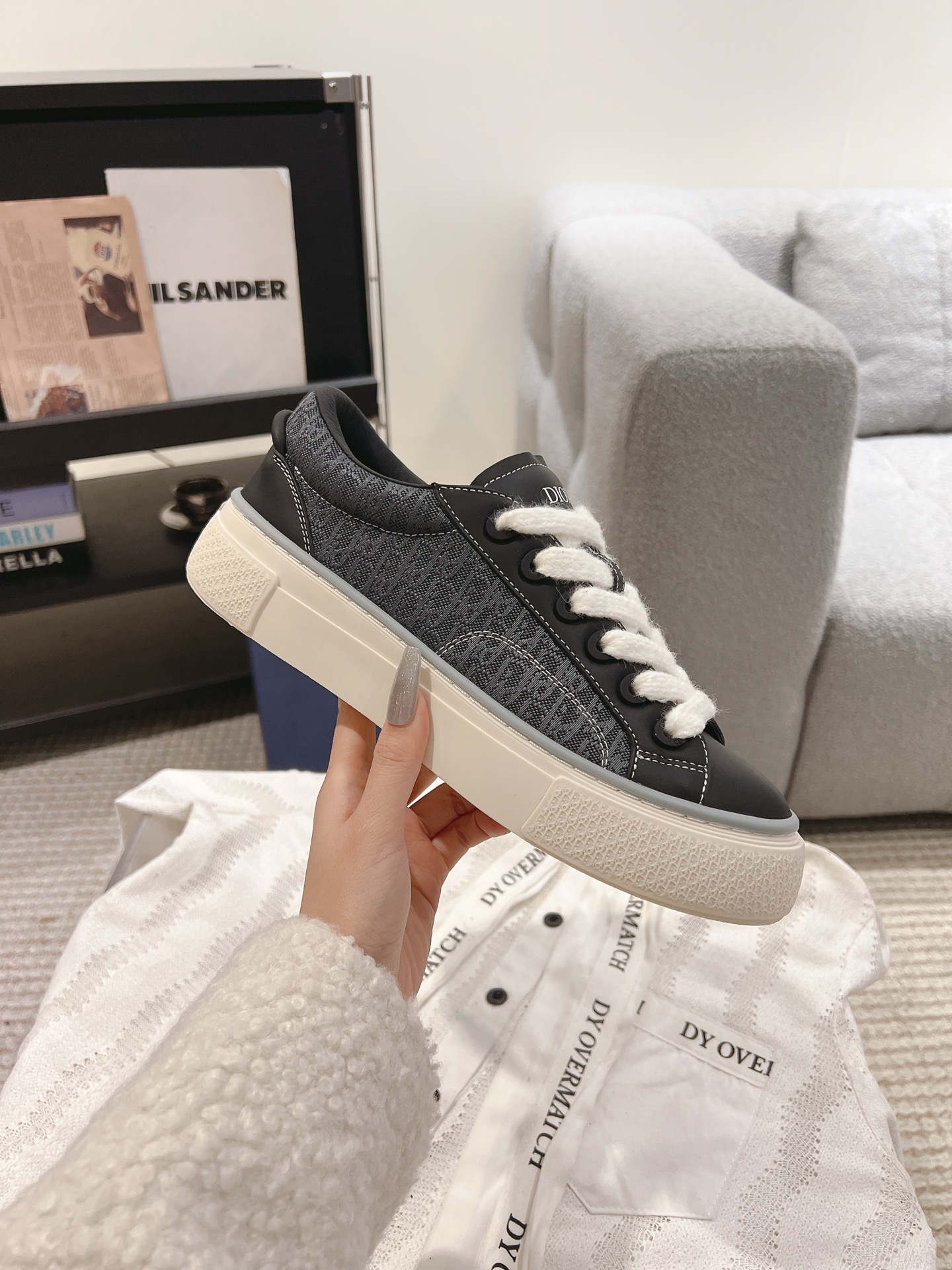 Dior Male Board Shoes Breathable M-l-s