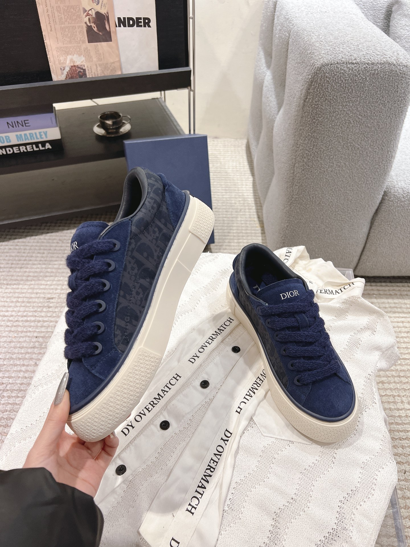 Dior Male Board Shoes Breathable M-l-s