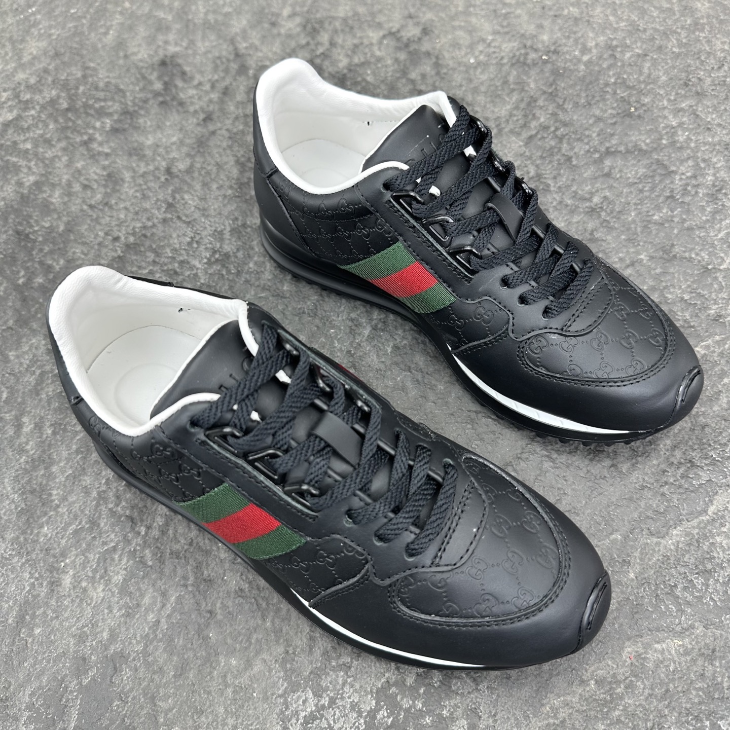 Gucci Male Sneakers Black M-l