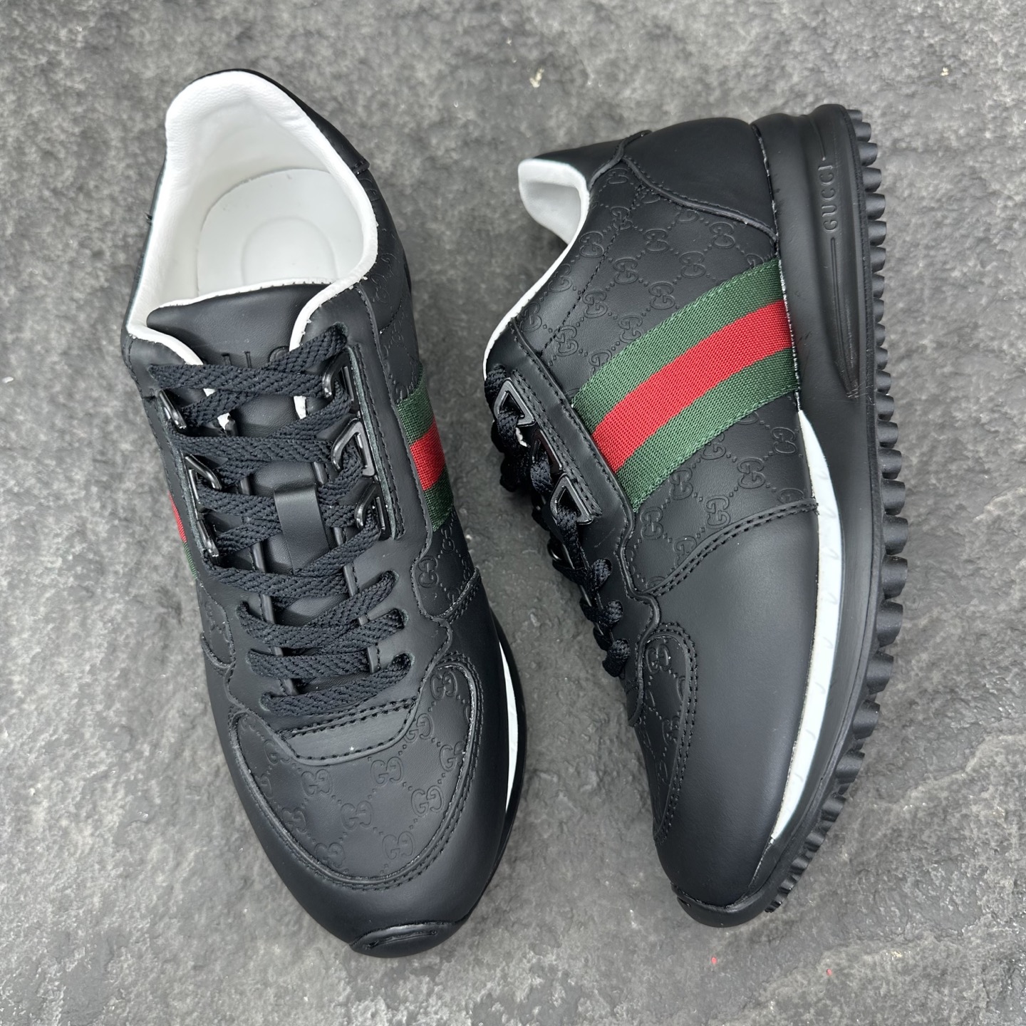 Gucci Male Sneakers Black M-l
