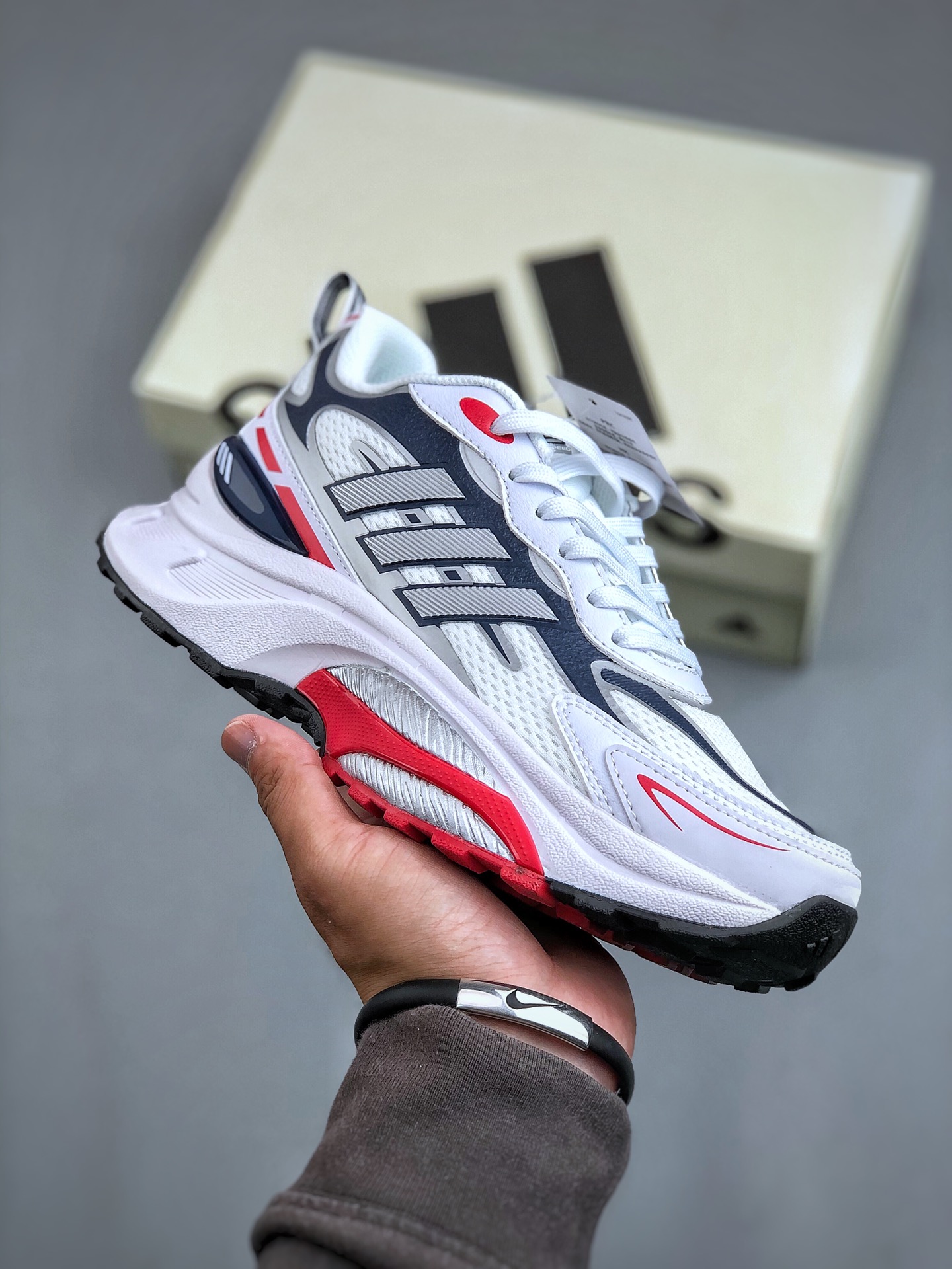 Adidas Running Shoes Breathable M-l-s