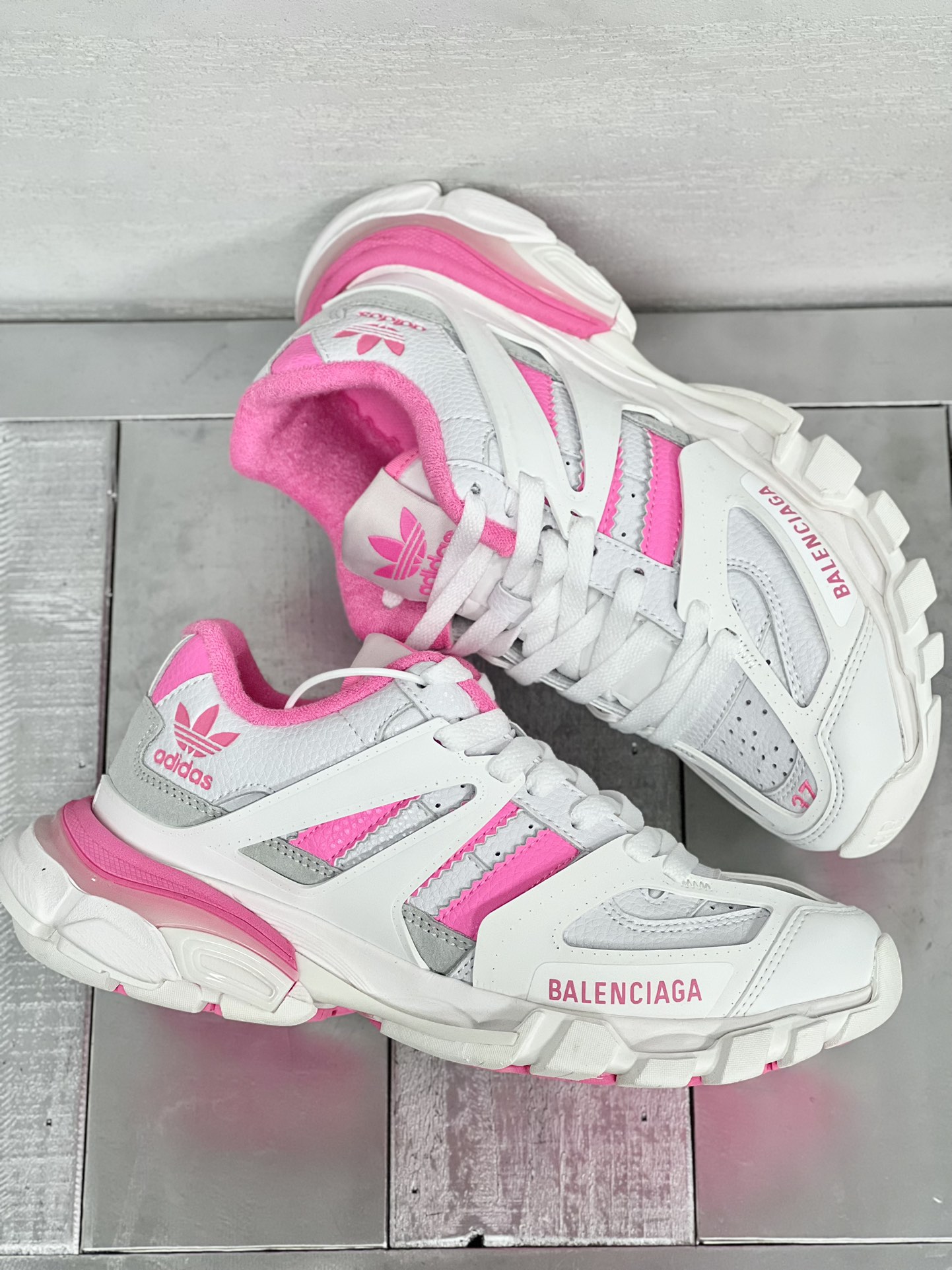 Adidas Balenciaga Calvin Klein Couple Basic Shoes L-s