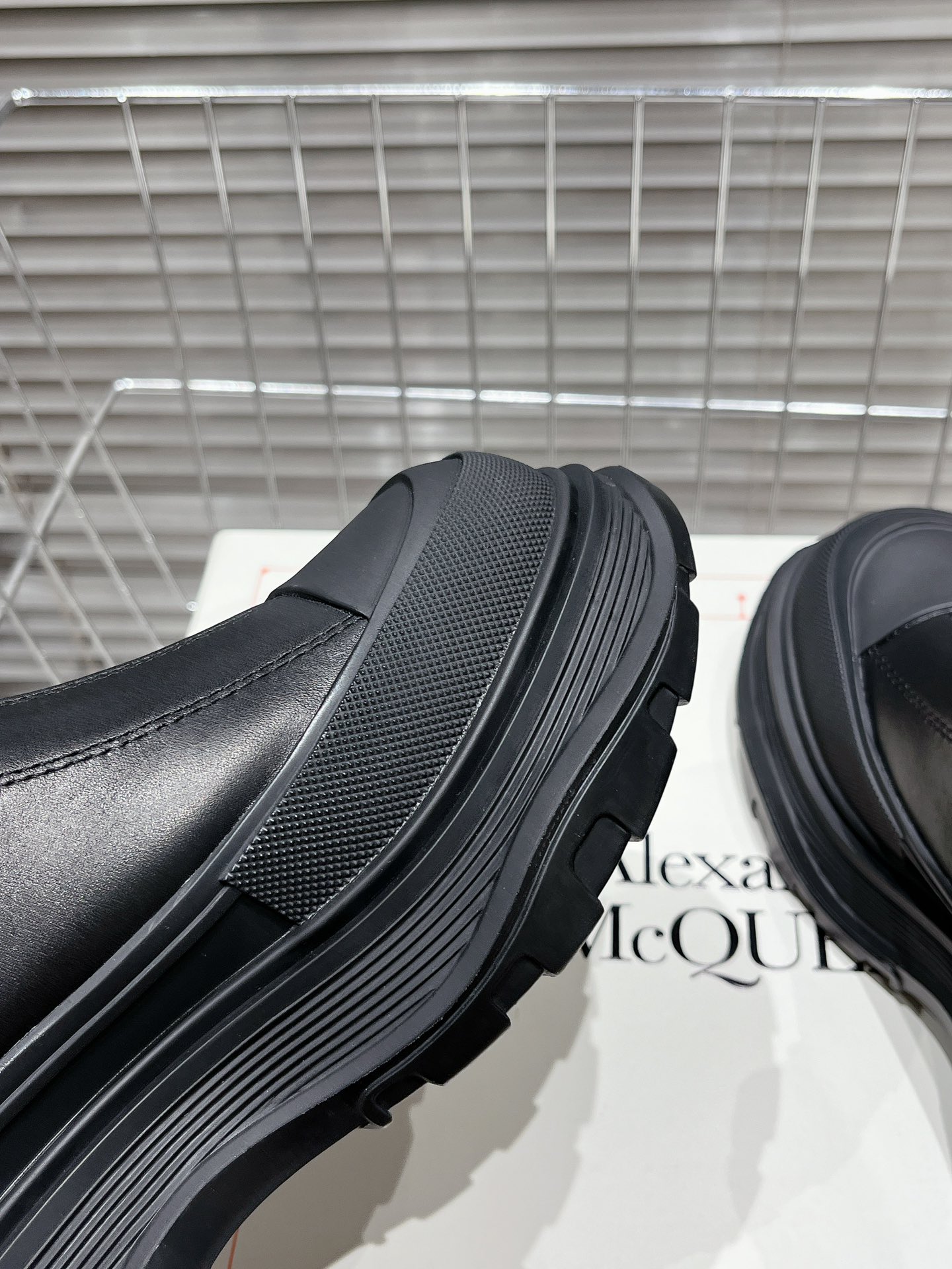 Alexander Mcqueen Male Boots Cow Leather M-l