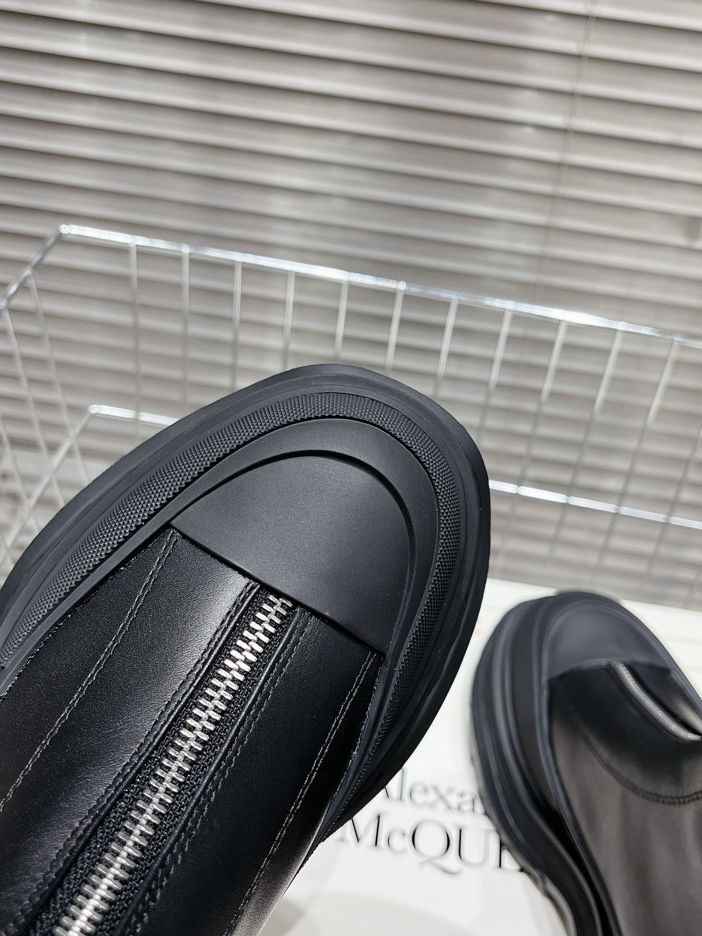 Alexander Mcqueen Male Boots Cow Leather M-l