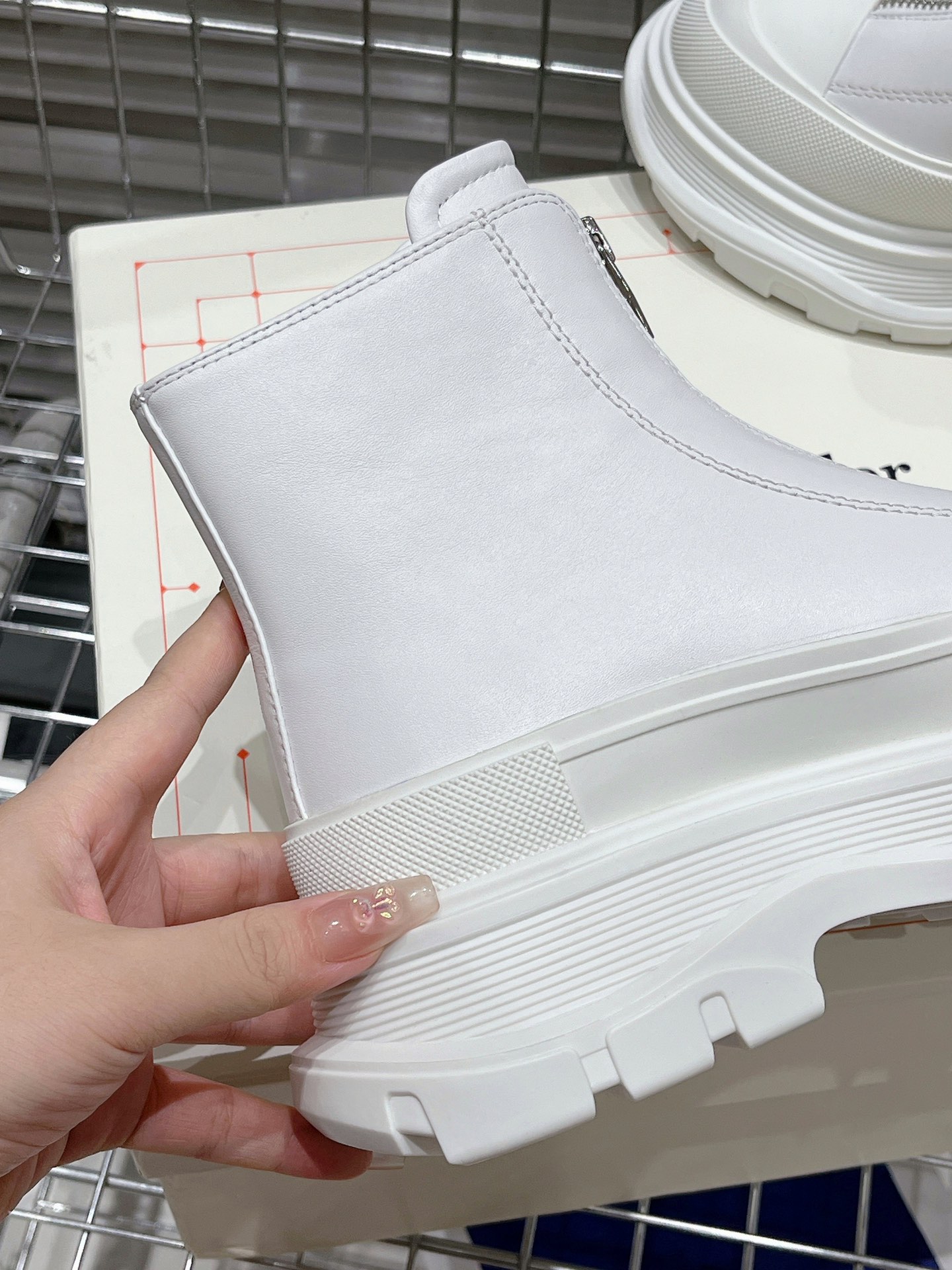 Alexander Mcqueen Male Boots Cow Leather M-l