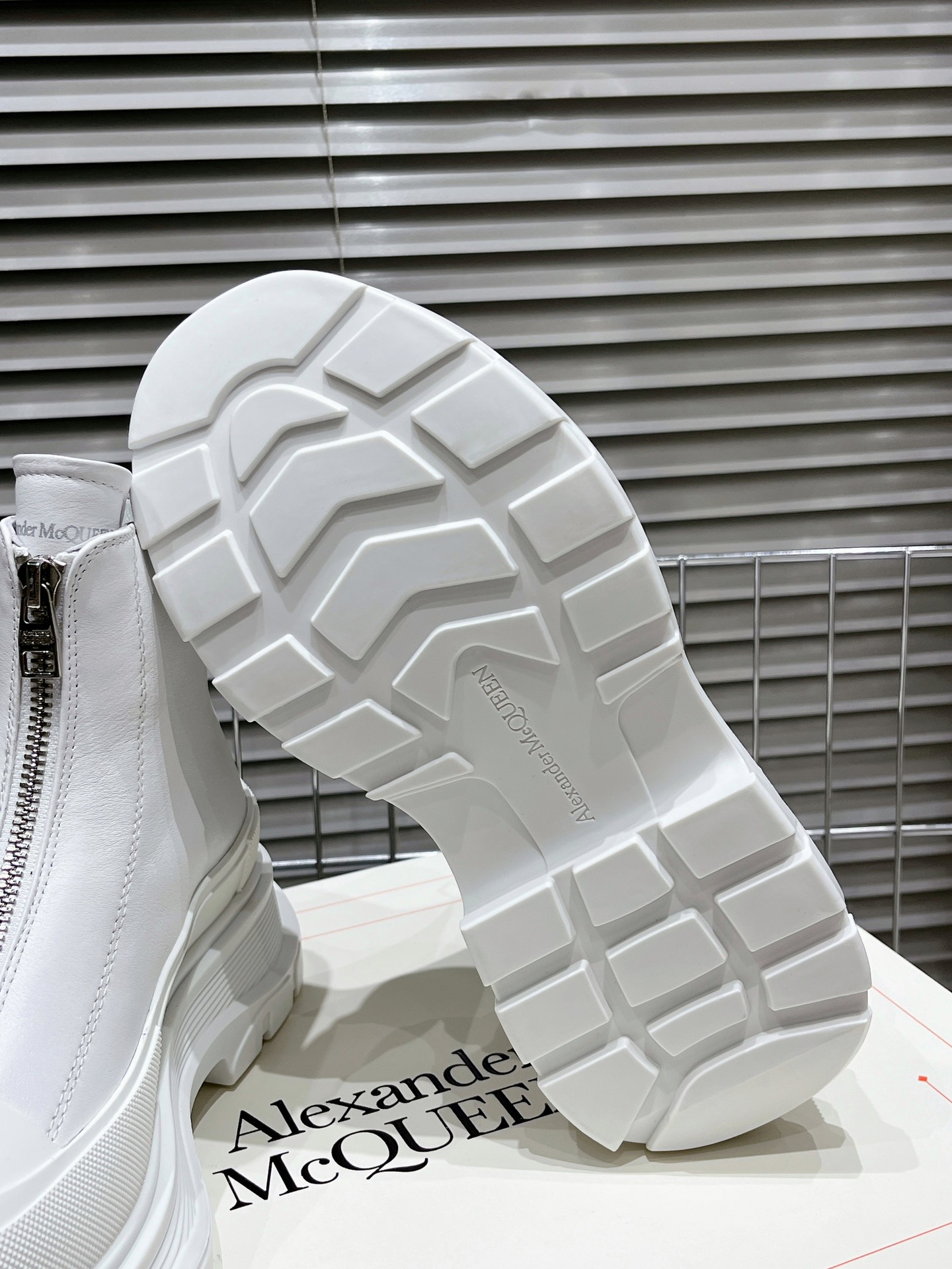 Alexander Mcqueen Male Boots Cow Leather M-l