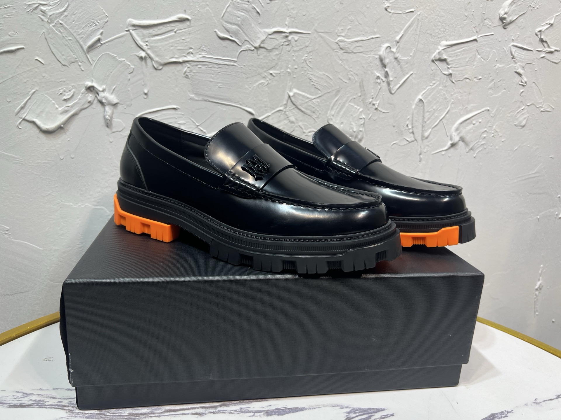 Amiri Leather Shoes Cow Leather 45-m