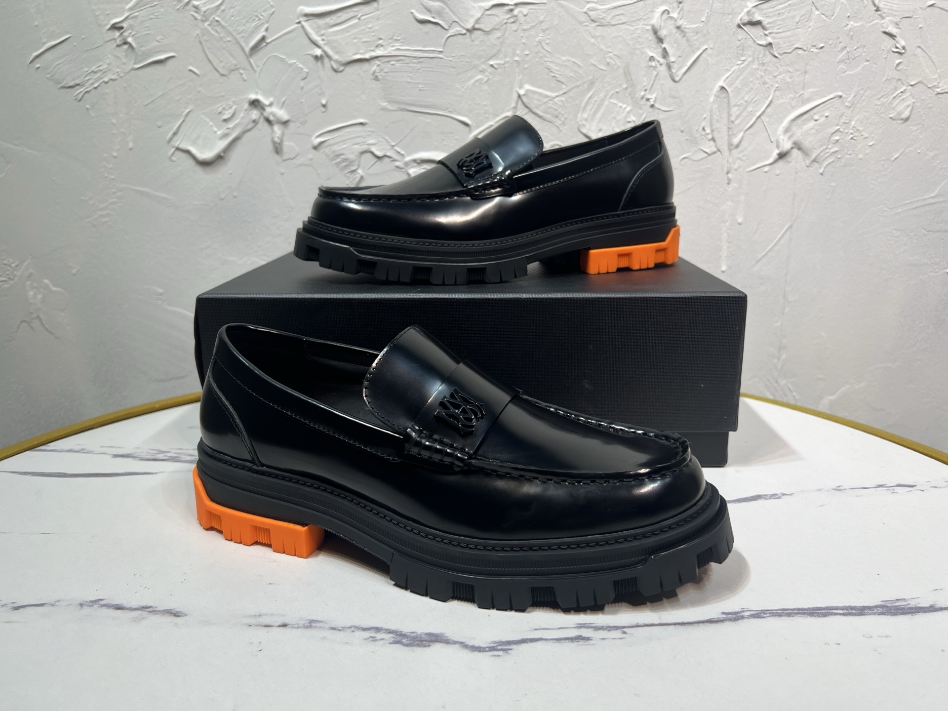 Amiri Leather Shoes Cow Leather 45-m