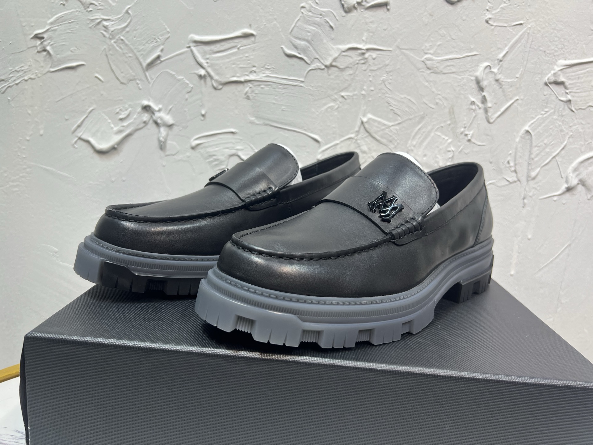 Amiri Leather Shoes Cow Leather 45-m