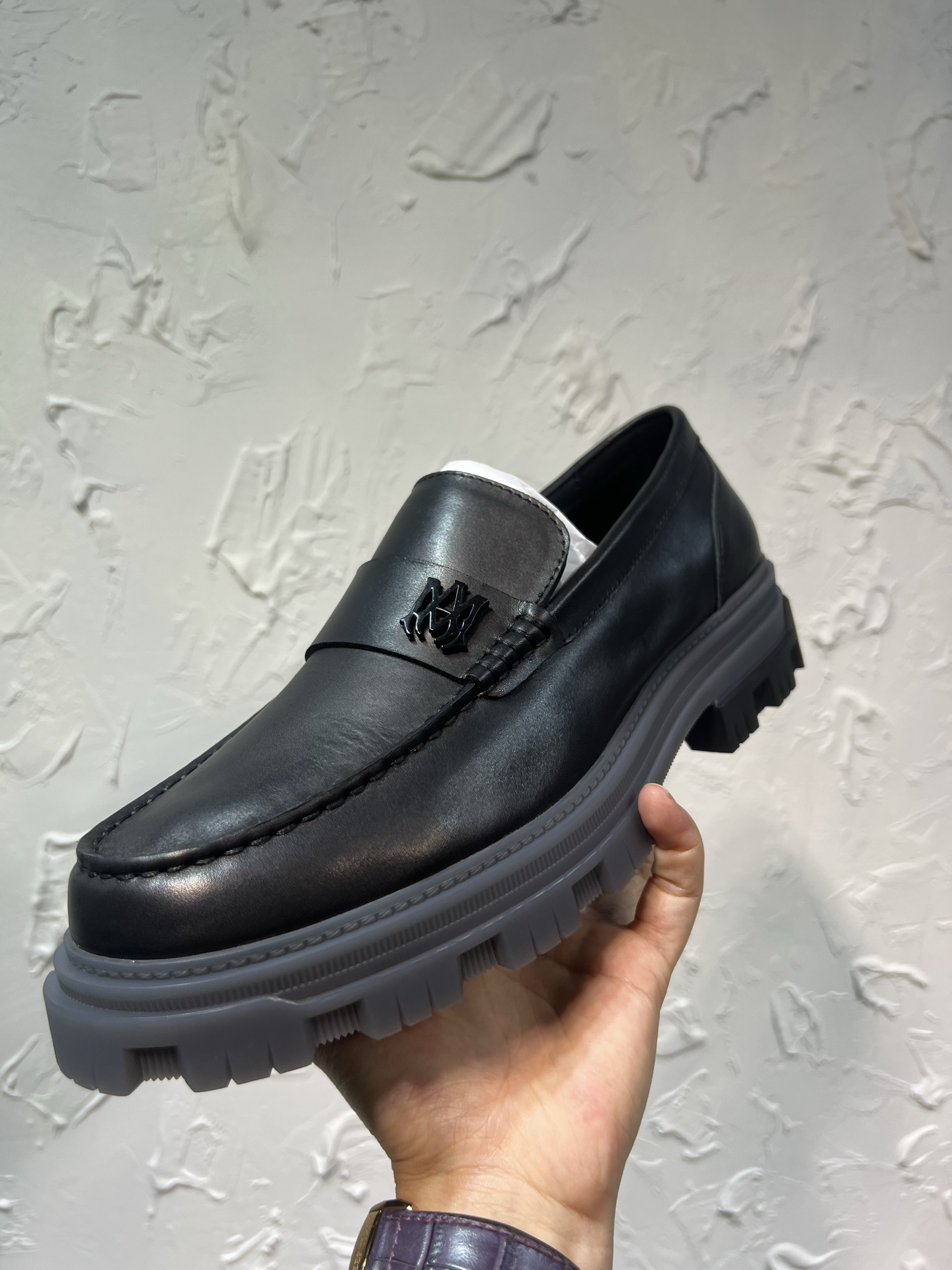 Amiri Leather Shoes Cow Leather 45-m