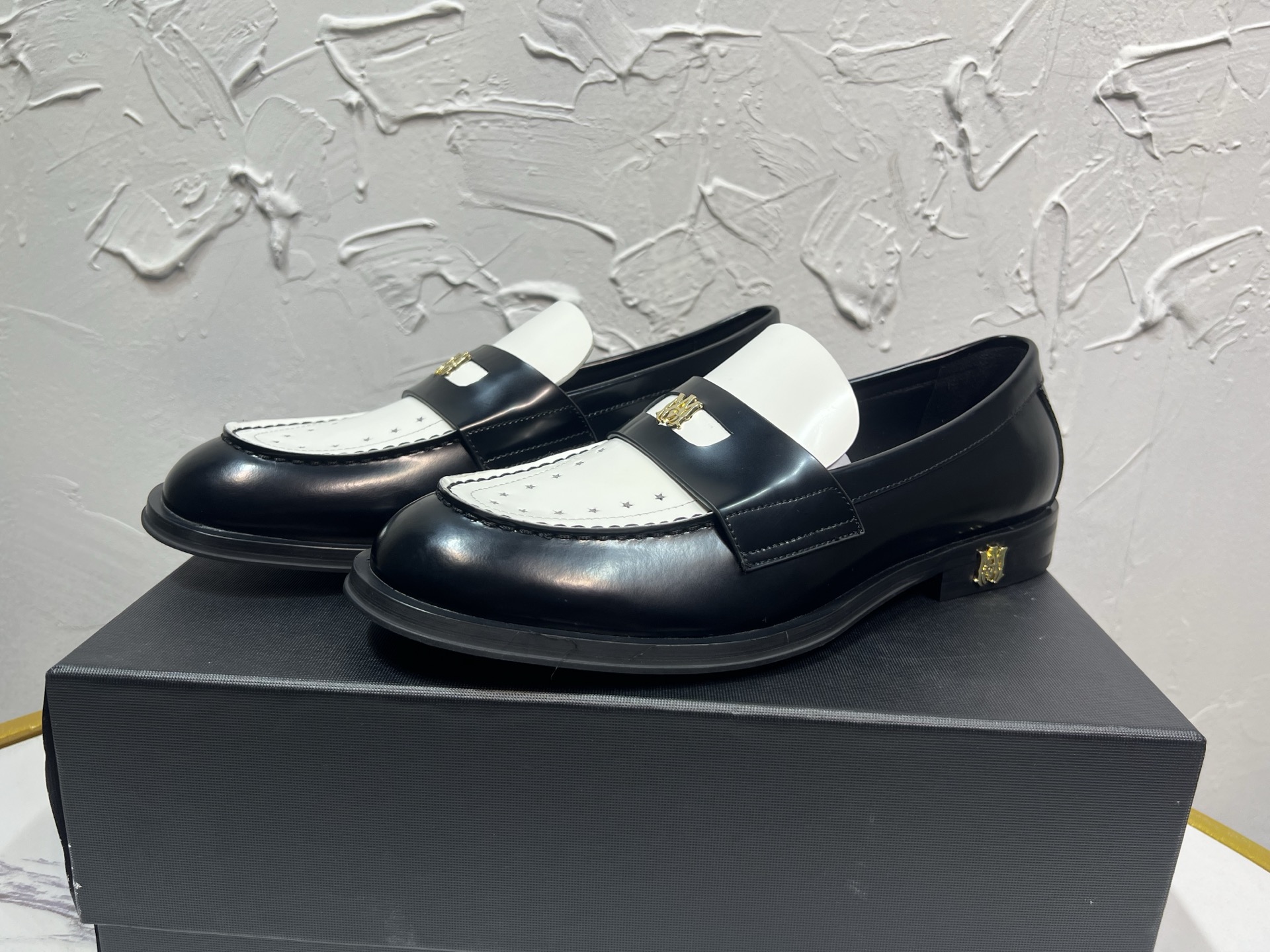 Amiri Leather Shoes Cow Leather 45-m