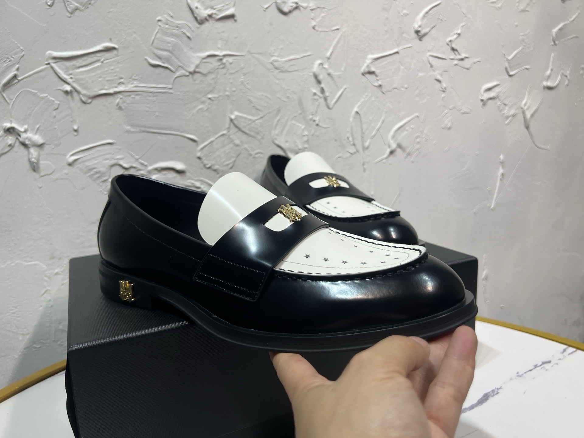 Amiri Leather Shoes Cow Leather 45-m