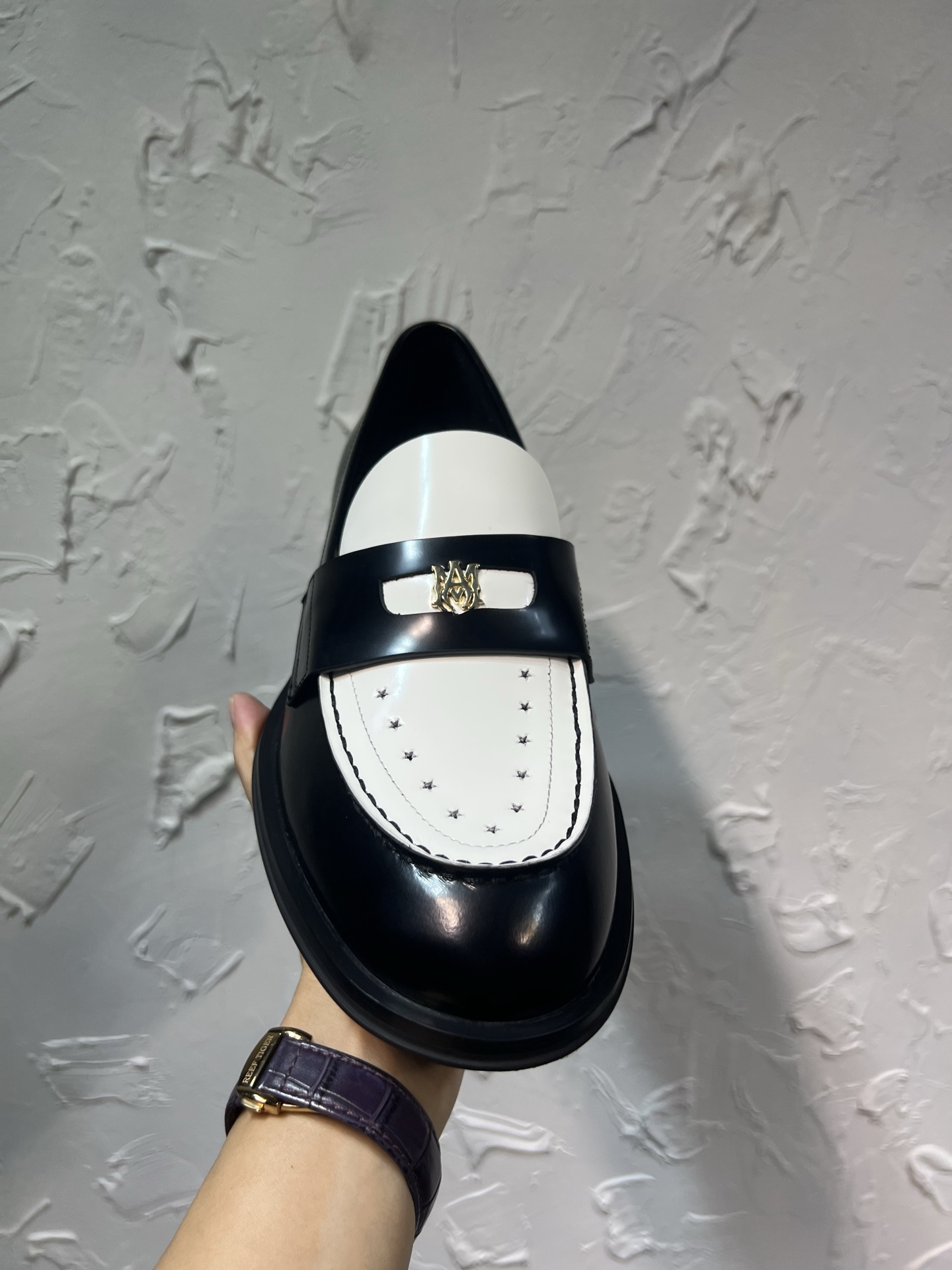 Amiri Leather Shoes Cow Leather 45-m