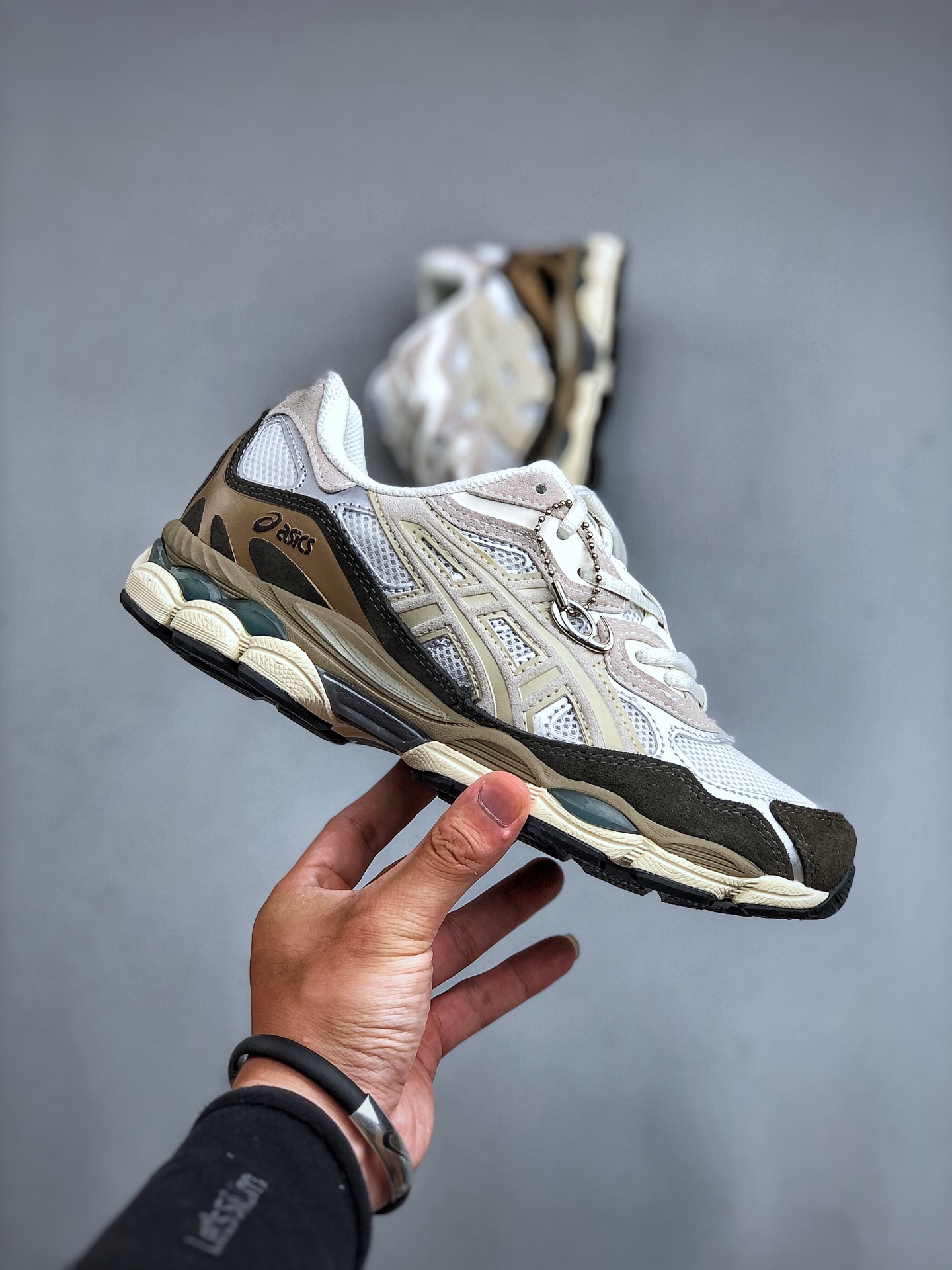 Asics Running Shoes Mesh Breathable L-s