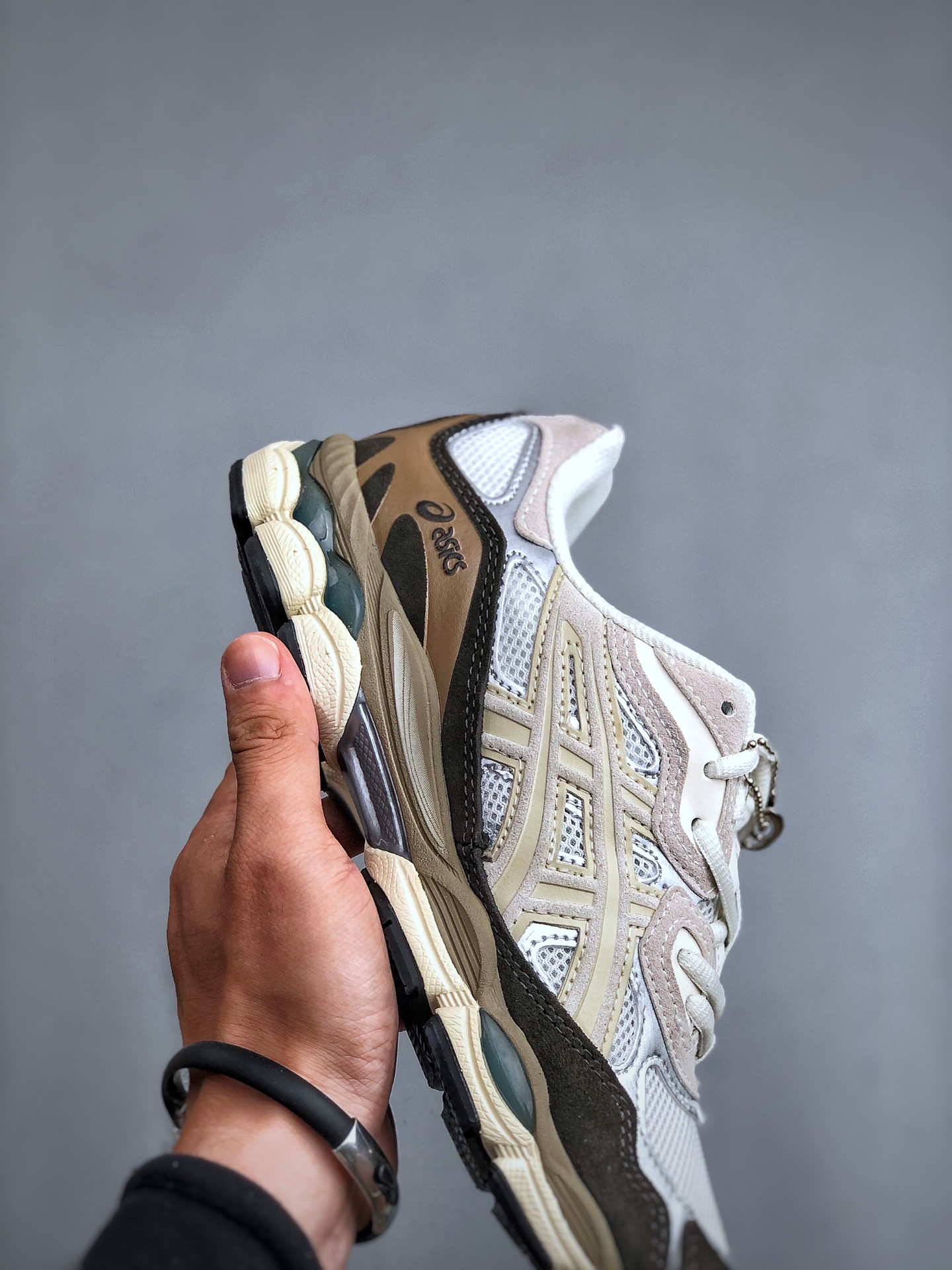 Asics Running Shoes Mesh Breathable L-s