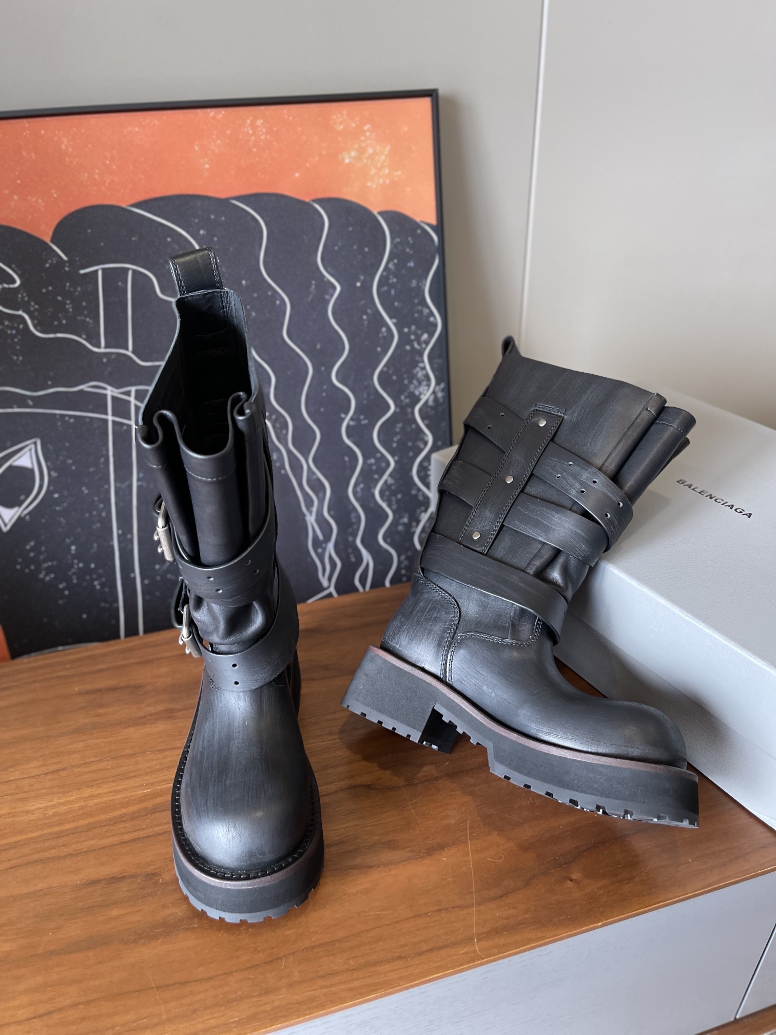 Dr. Martens Boots Real Leather M-l-s