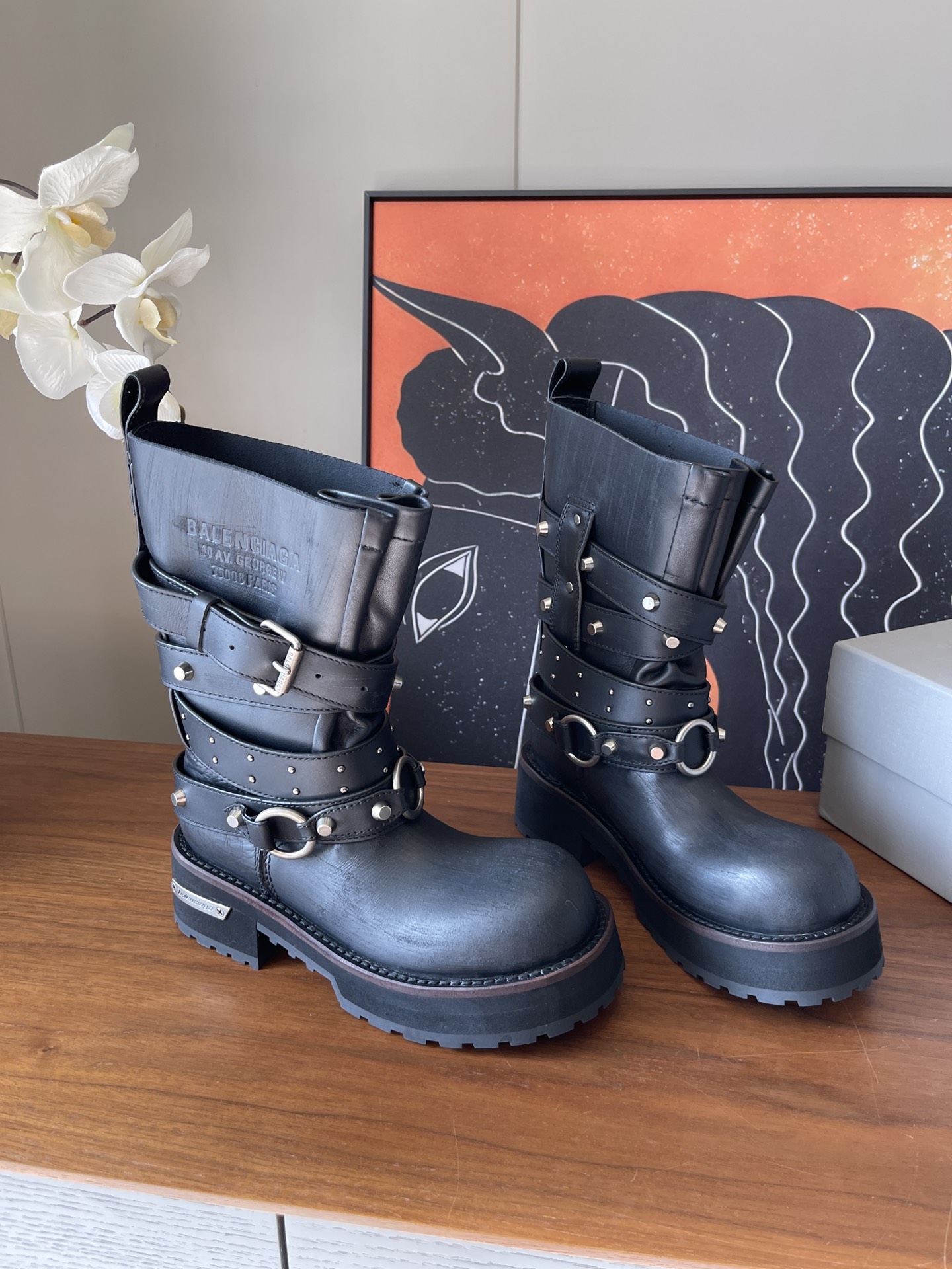 Dr. Martens Boots Real Leather M-l-s