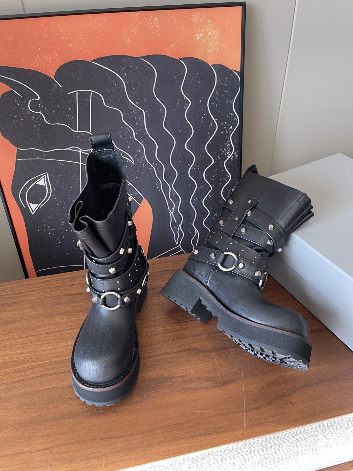 Dr. Martens Boots Real Leather M-l-s