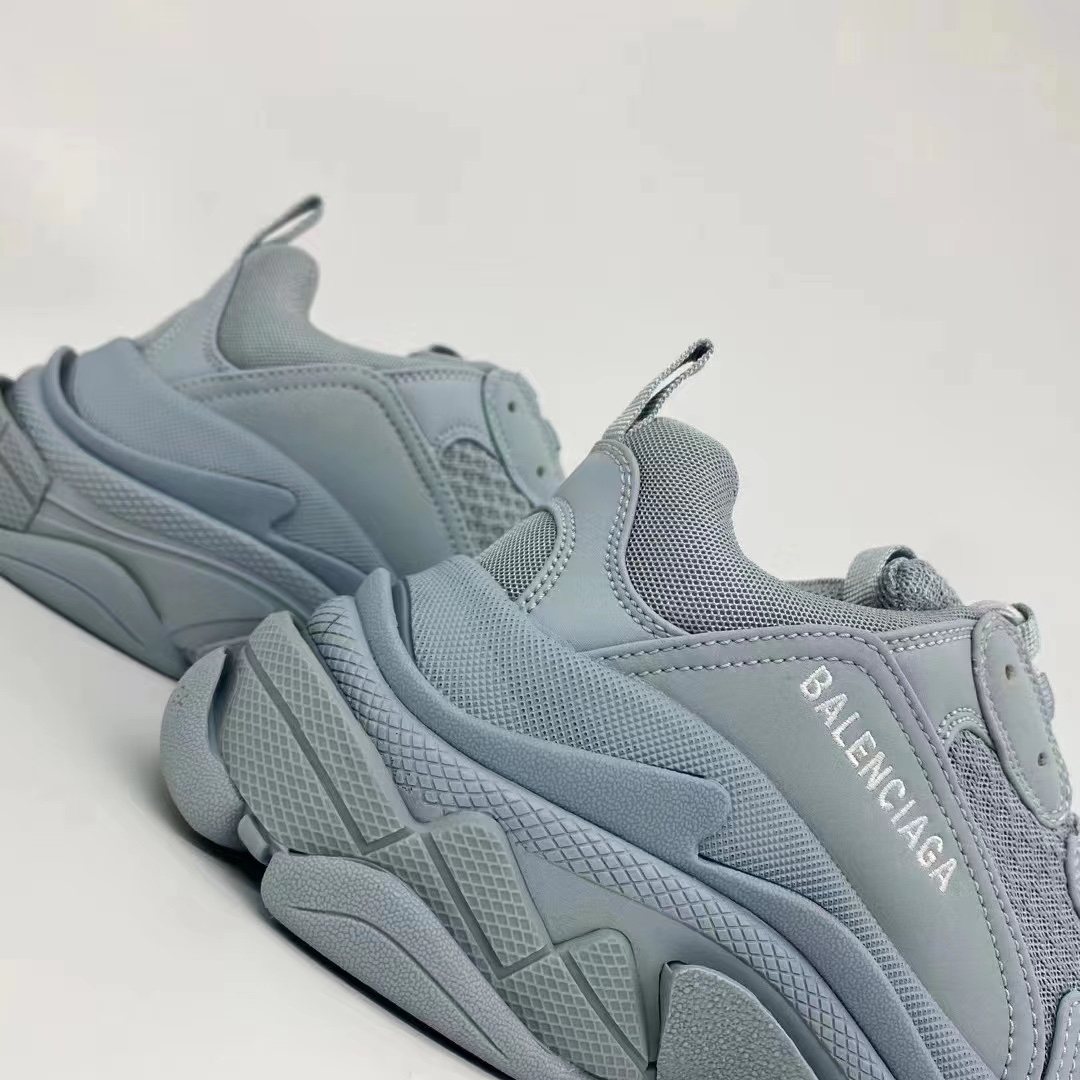 Balenciaga Basic Shoes Gray Breathable L-s