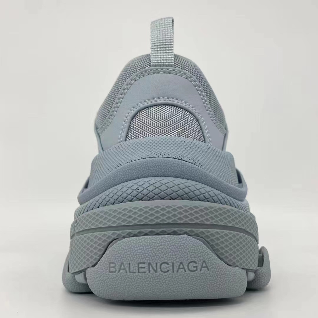 Balenciaga Basic Shoes Gray Breathable L-s