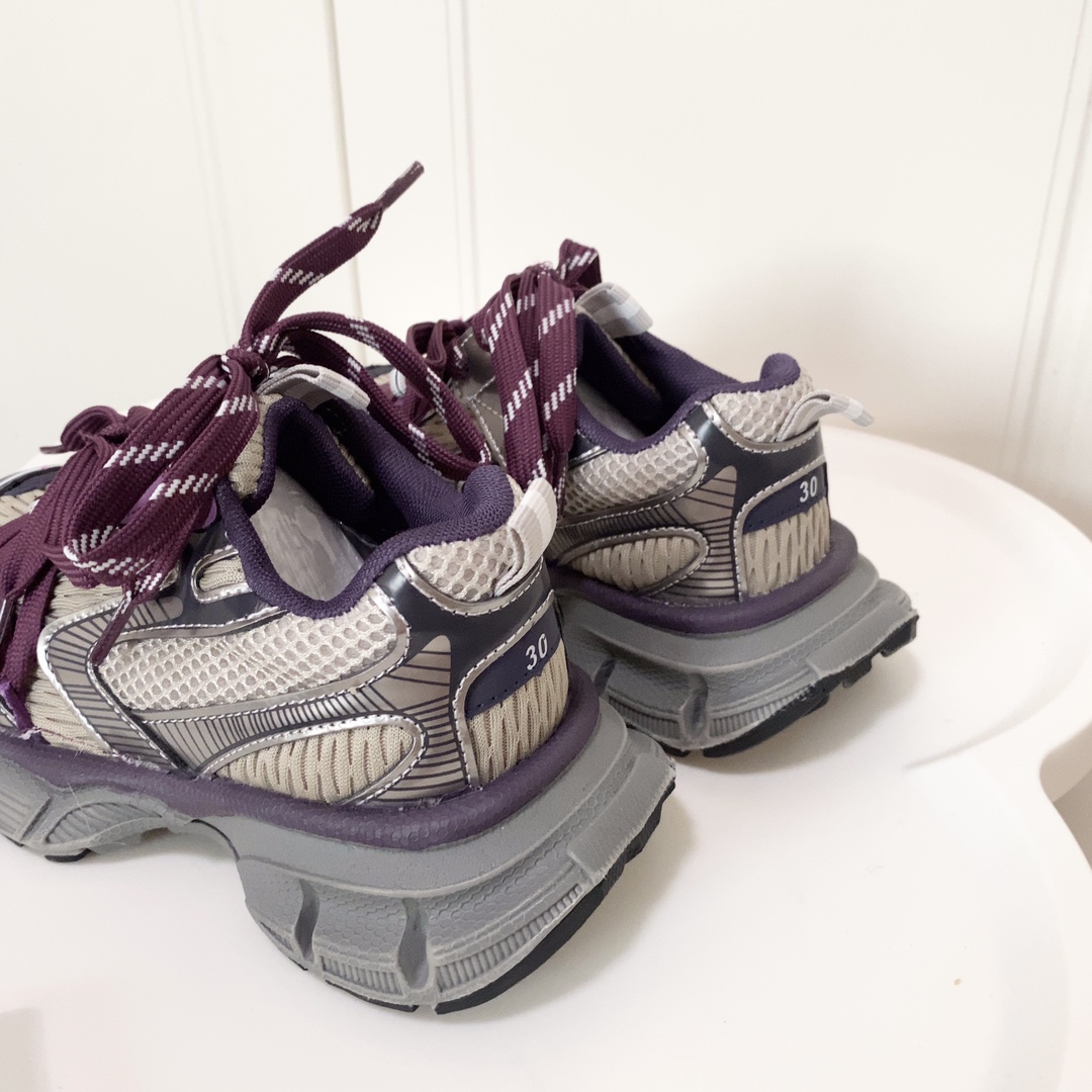 Balenciaga Male Sneakers Black Breathable 37-l-xl