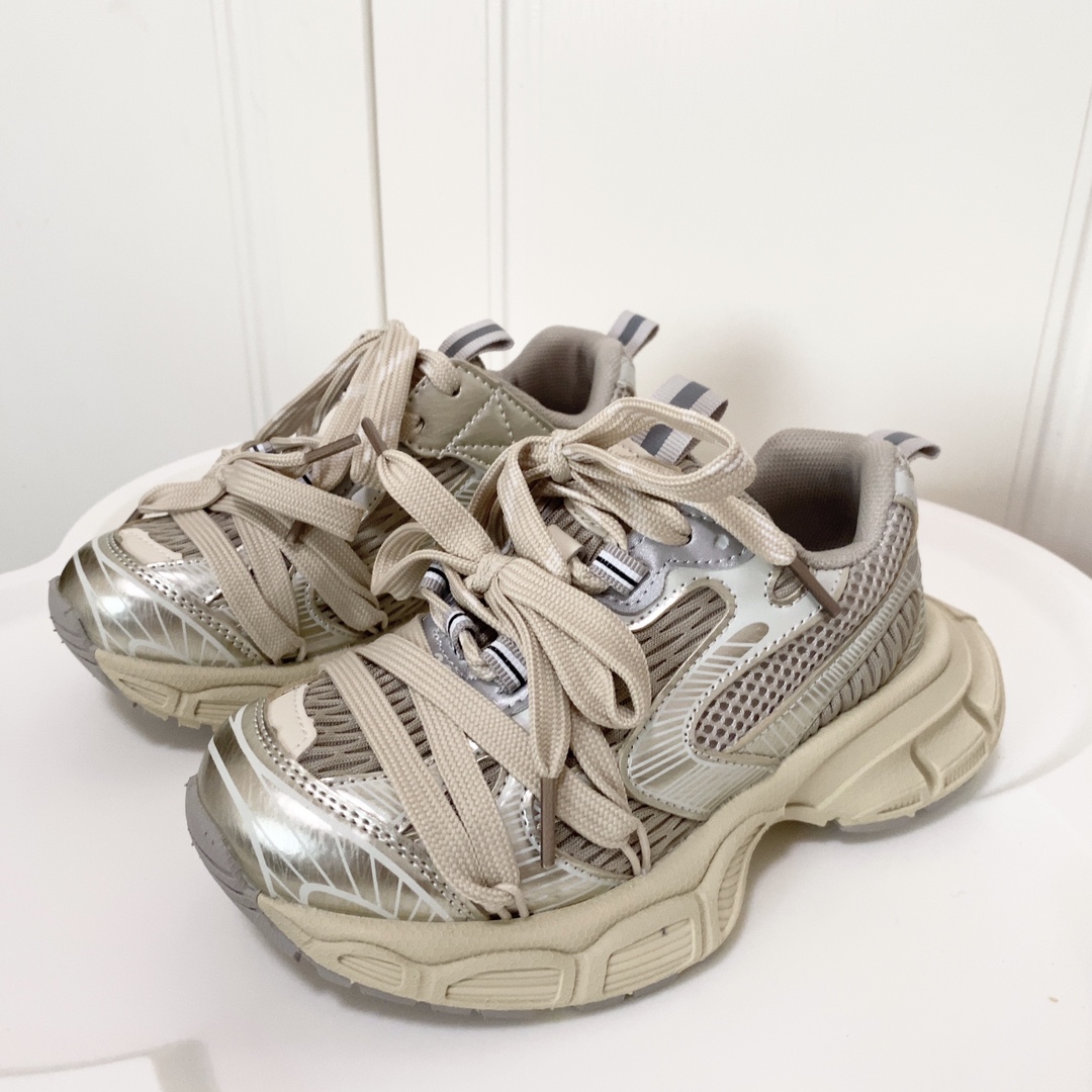 Balenciaga Male Sneakers Black Breathable 37-l-xl