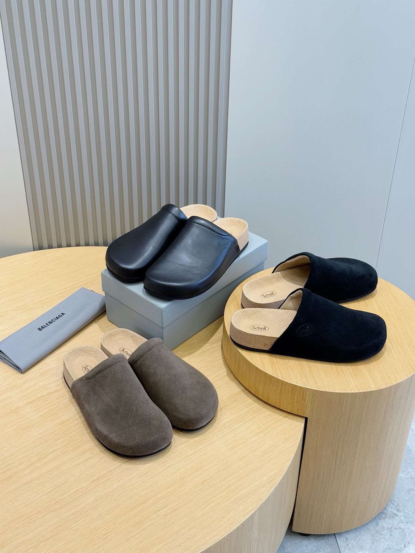 Balenciaga Male Basic Shoes Black L-s