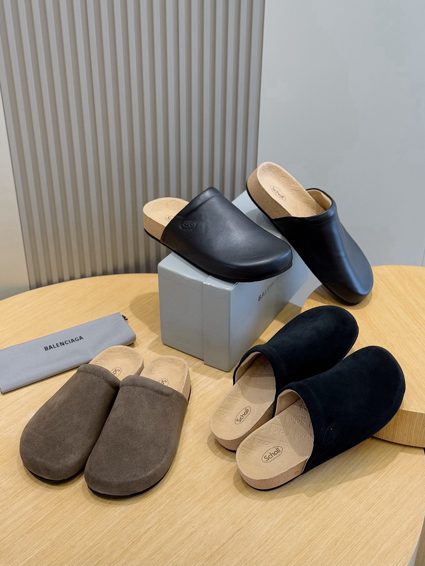 Balenciaga Male Basic Shoes Black L-s