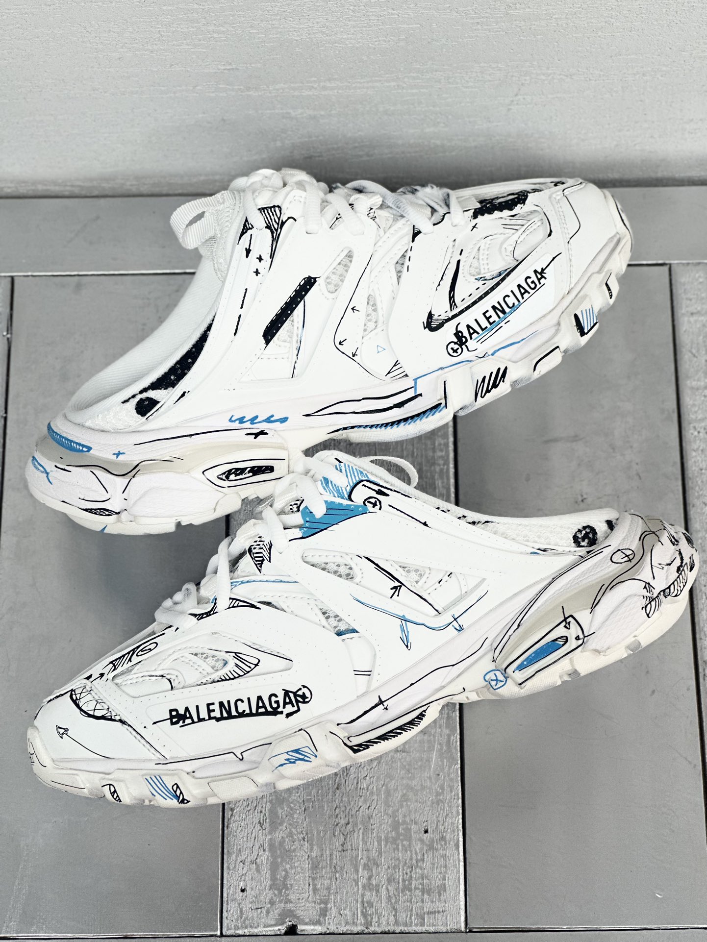 Balenciaga Calvin Klein Couple Basic Shoes L-s