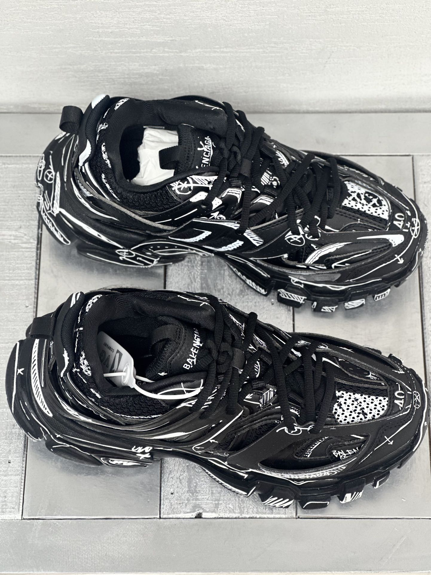 Balenciaga Calvin Klein Couple Basic Shoes L-s