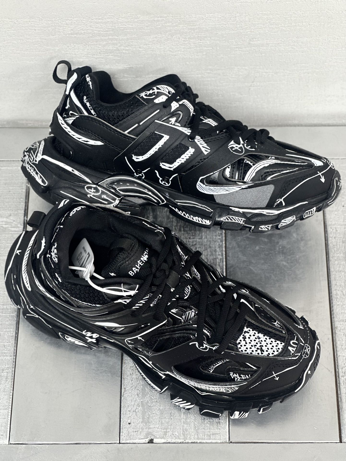 Balenciaga Calvin Klein Couple Basic Shoes L-s