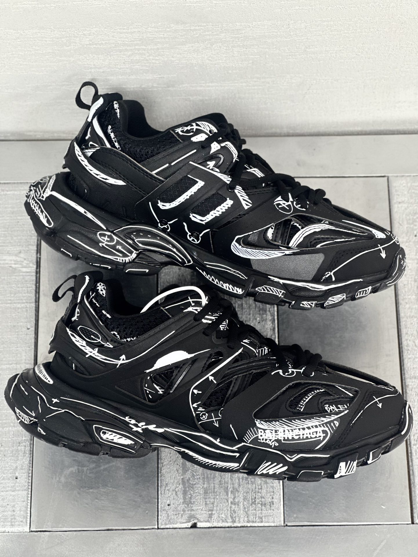 Balenciaga Calvin Klein Couple Basic Shoes L-s