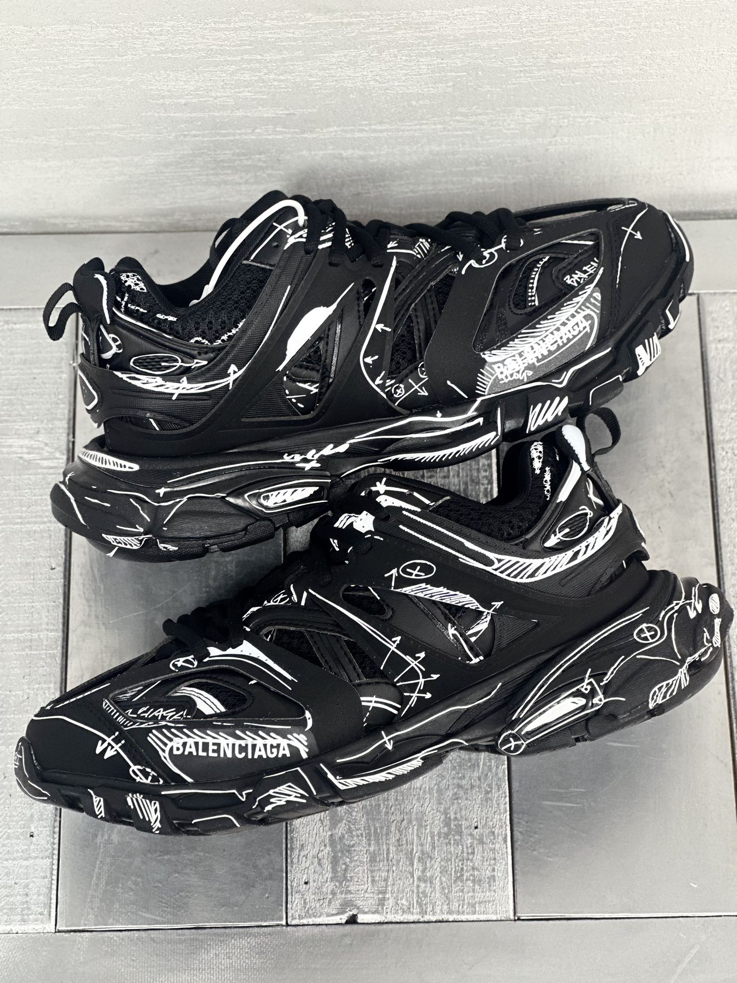 Balenciaga Calvin Klein Couple Basic Shoes L-s