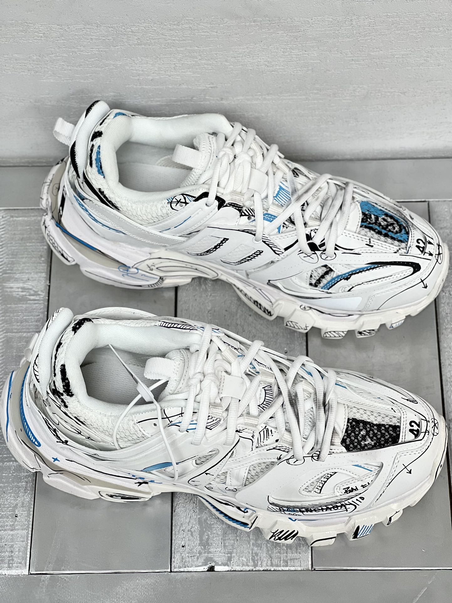 Balenciaga Calvin Klein Couple Basic Shoes L-s