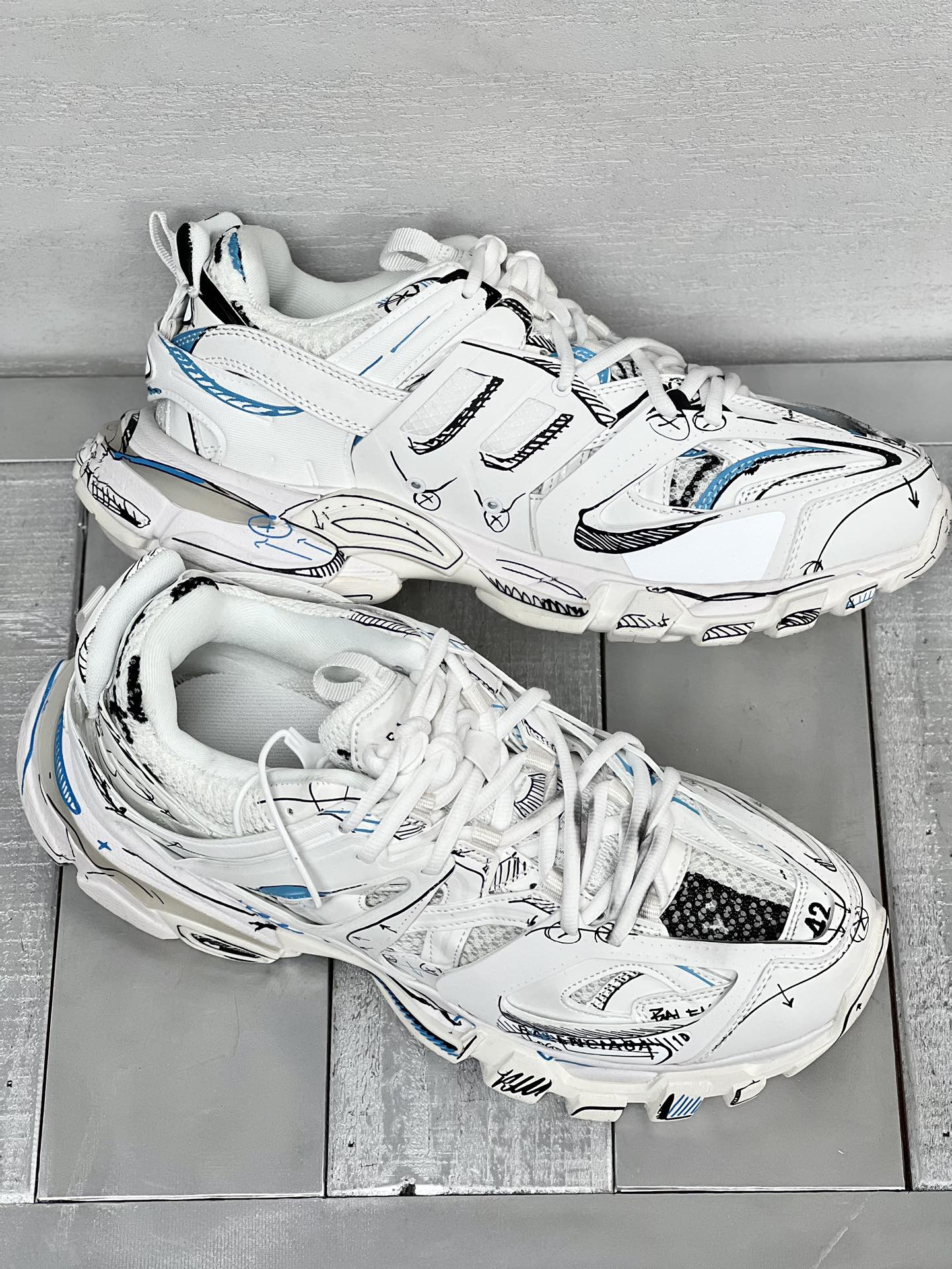 Balenciaga Calvin Klein Couple Basic Shoes L-s