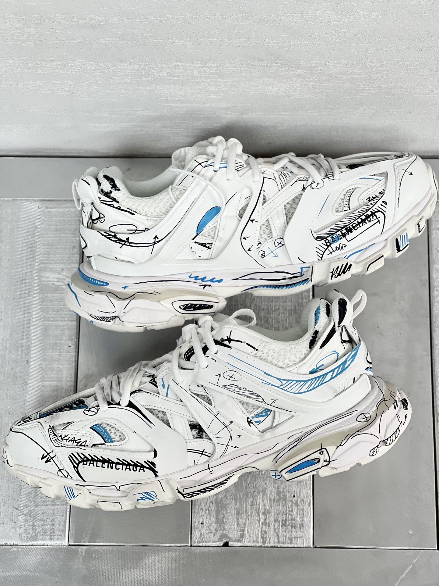 Balenciaga Calvin Klein Couple Basic Shoes L-s