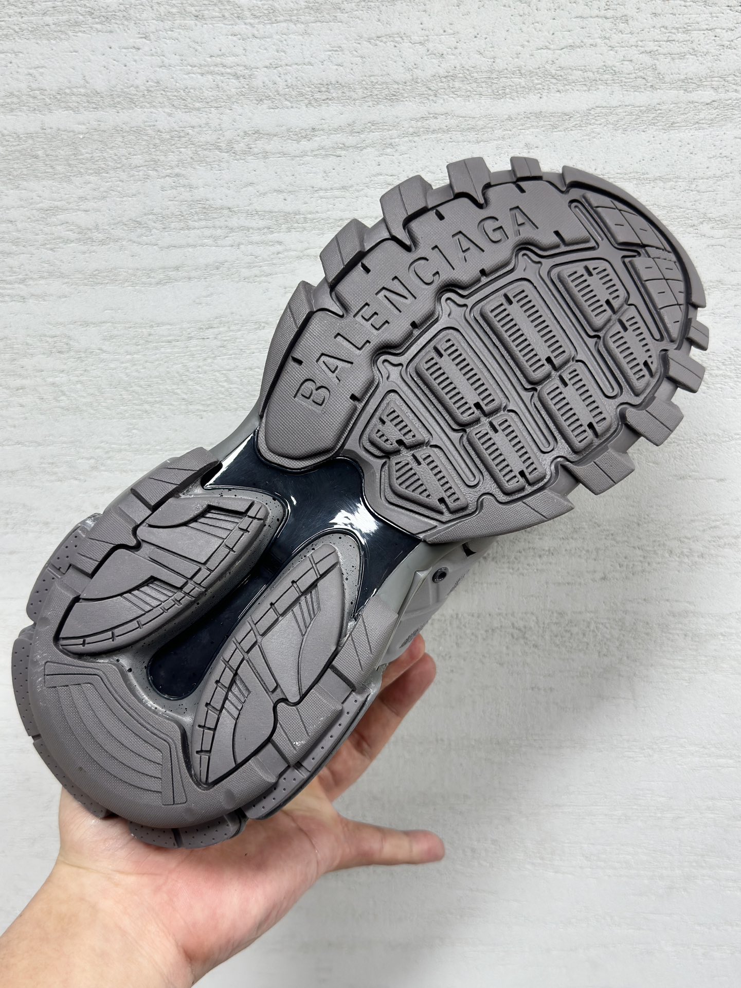 Balenciaga Calvin Klein Couple Basic Shoes Gray L-s