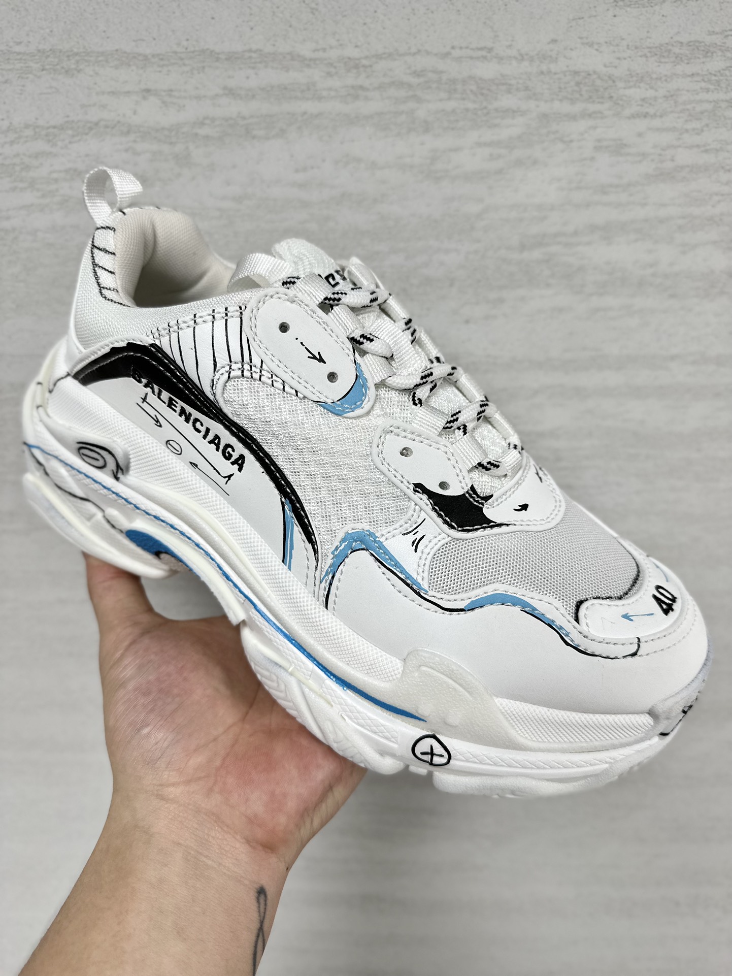 Balenciaga Couple Basic Shoes L-s