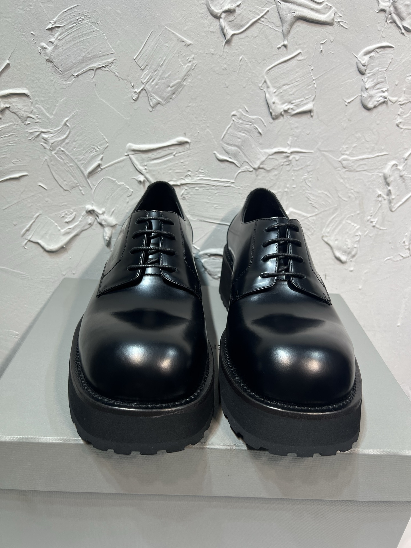 Balenciaga Male Leather Shoes Cow Leather M-l