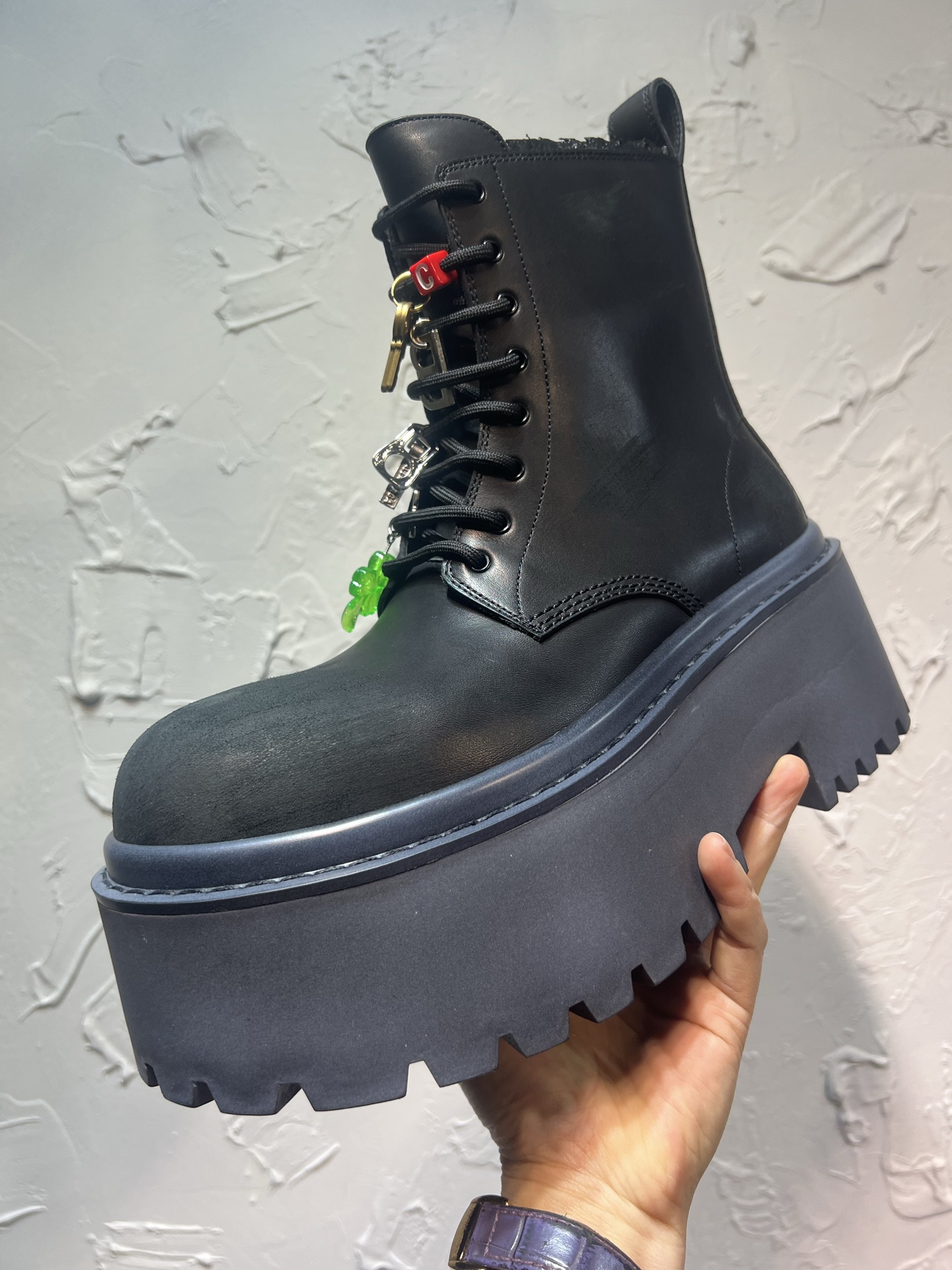 Dr. Martens Male Boots Cow Leather Black M-l-s