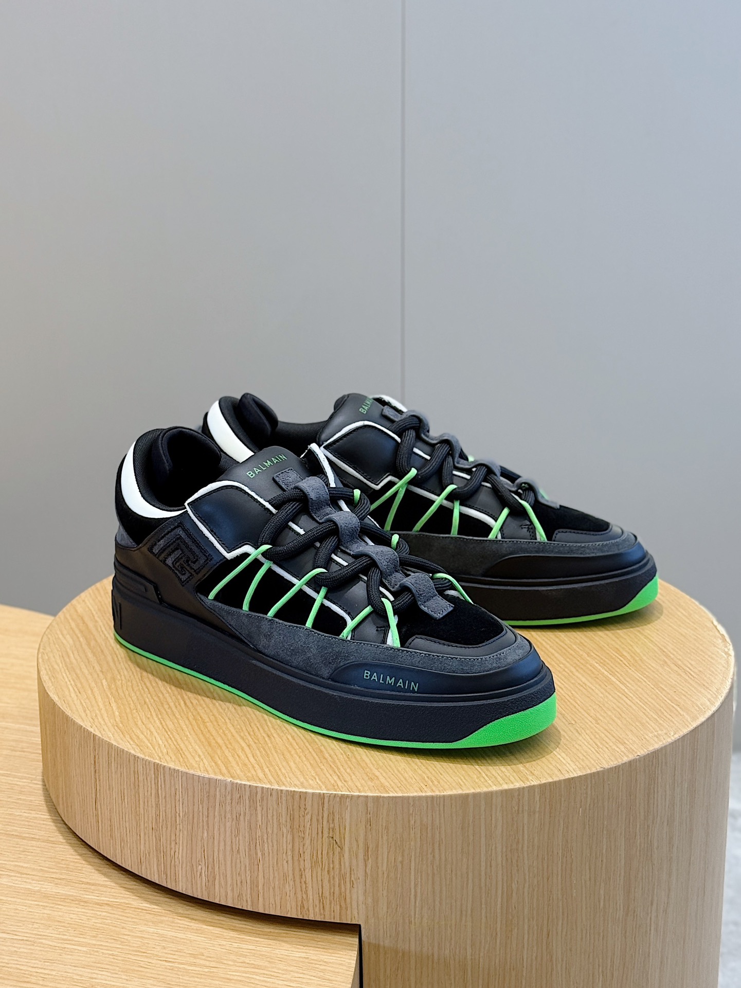 Male Sneakers Black Breathable M-l-s