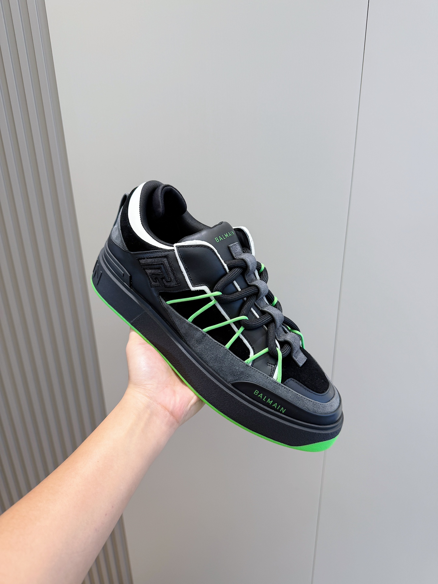 Male Sneakers Black Breathable M-l-s