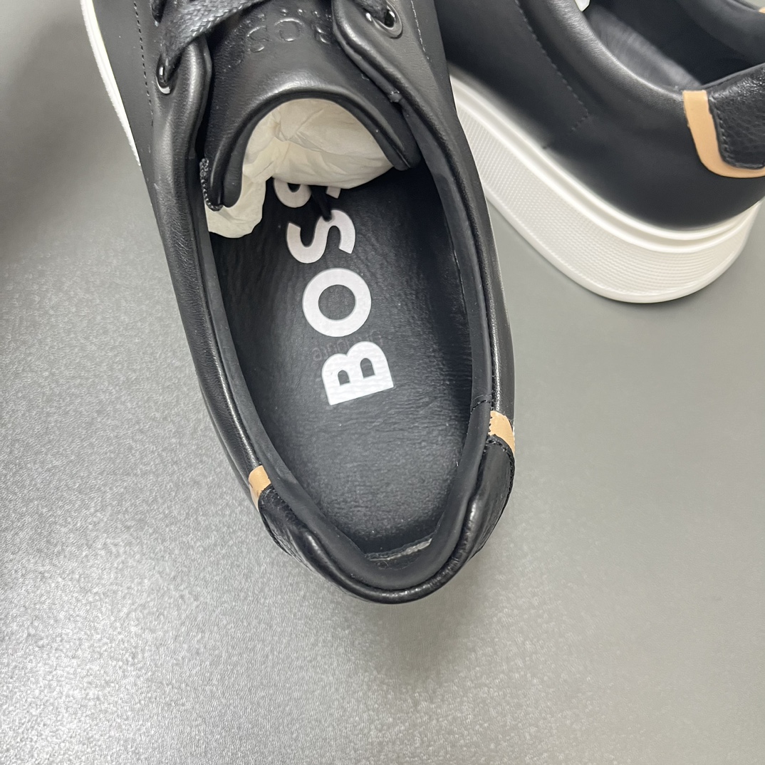 Boss Male Leather Shoes Cow Leather Breathable L-s