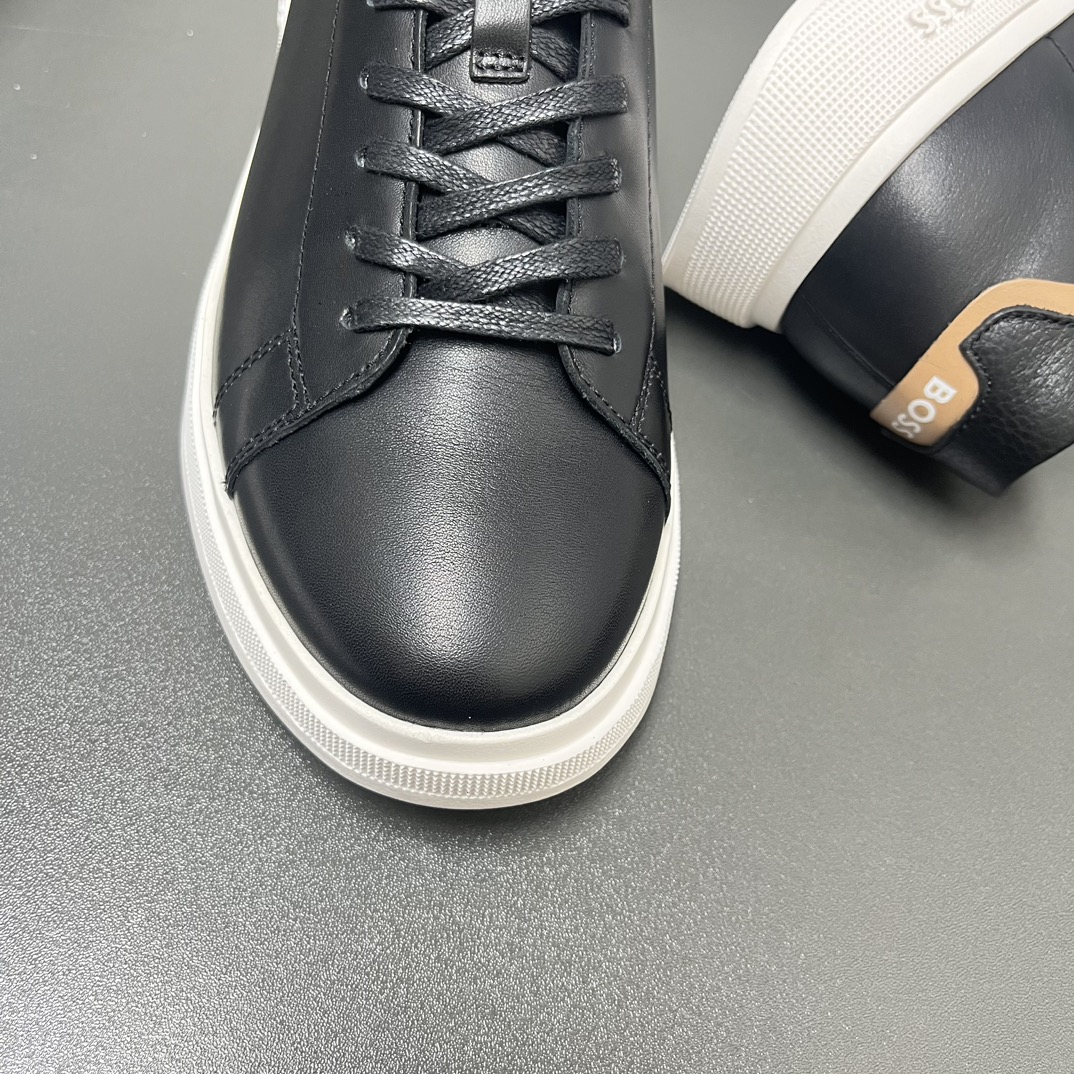 Boss Male Leather Shoes Cow Leather Breathable L-s