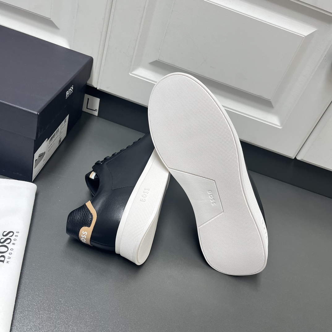 Boss Male Leather Shoes Cow Leather Breathable L-s