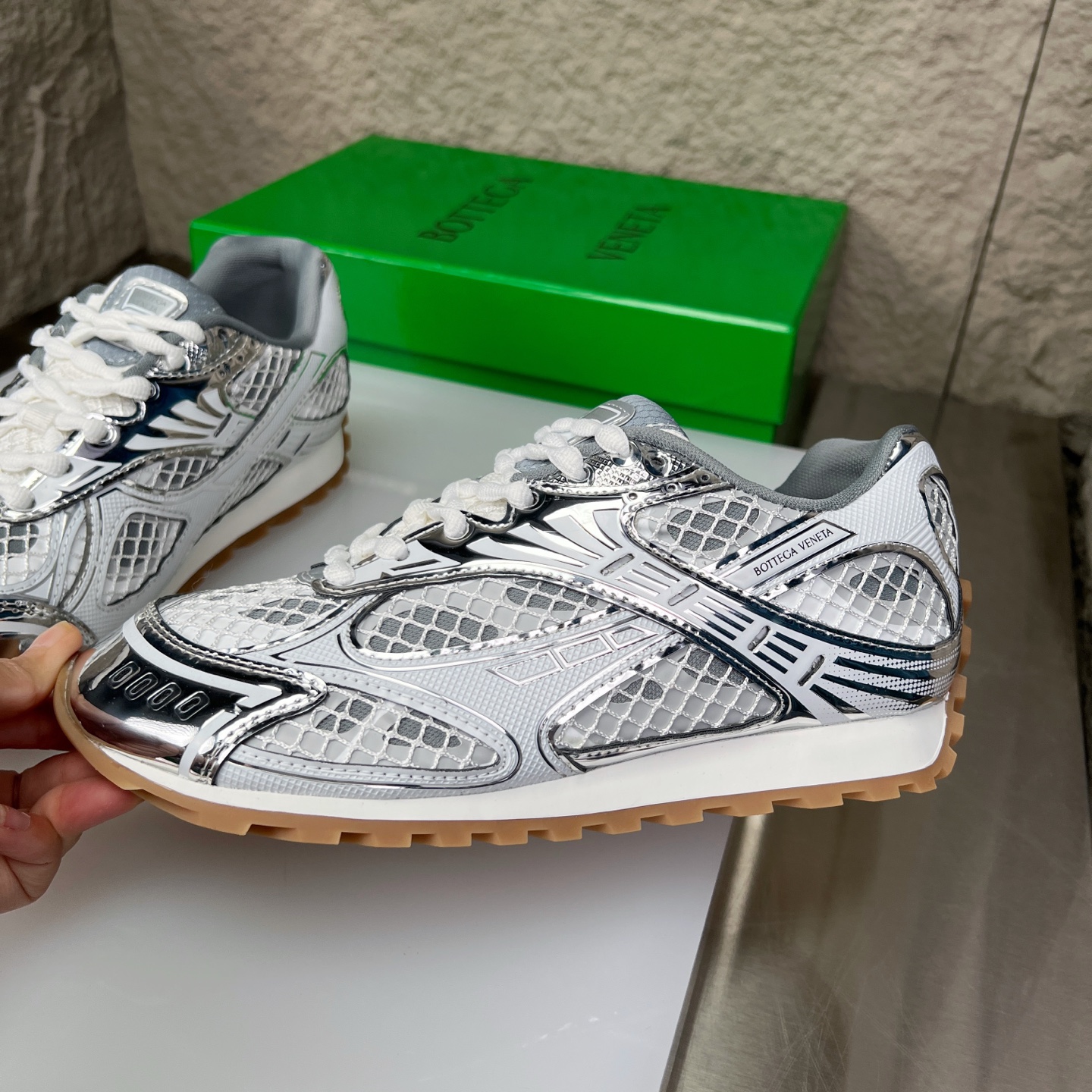 Bottega Veneta Couple Sneakers