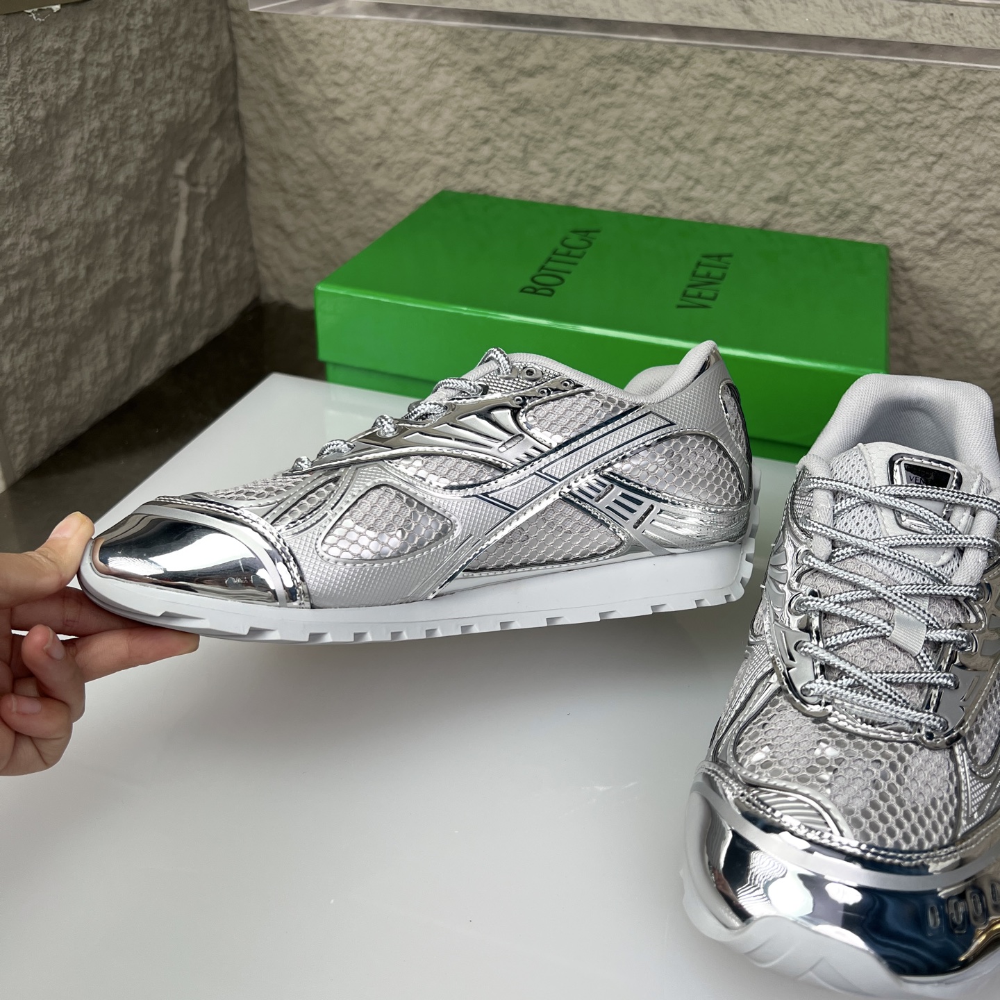 Bottega Veneta Couple Sneakers